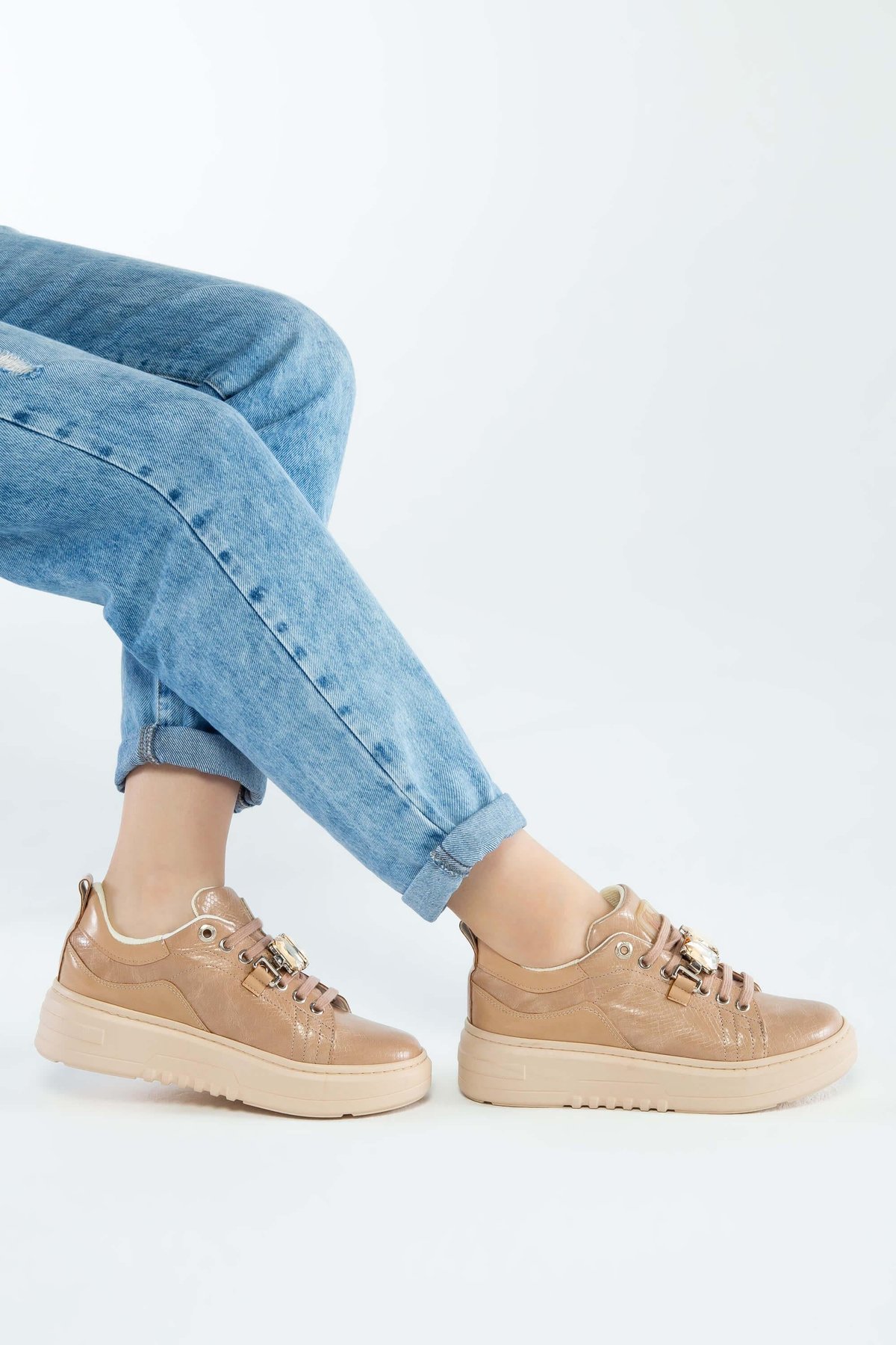 Tamer Tanca Kadın Vegan Vizon Sneakers & Spor Ayakkabı