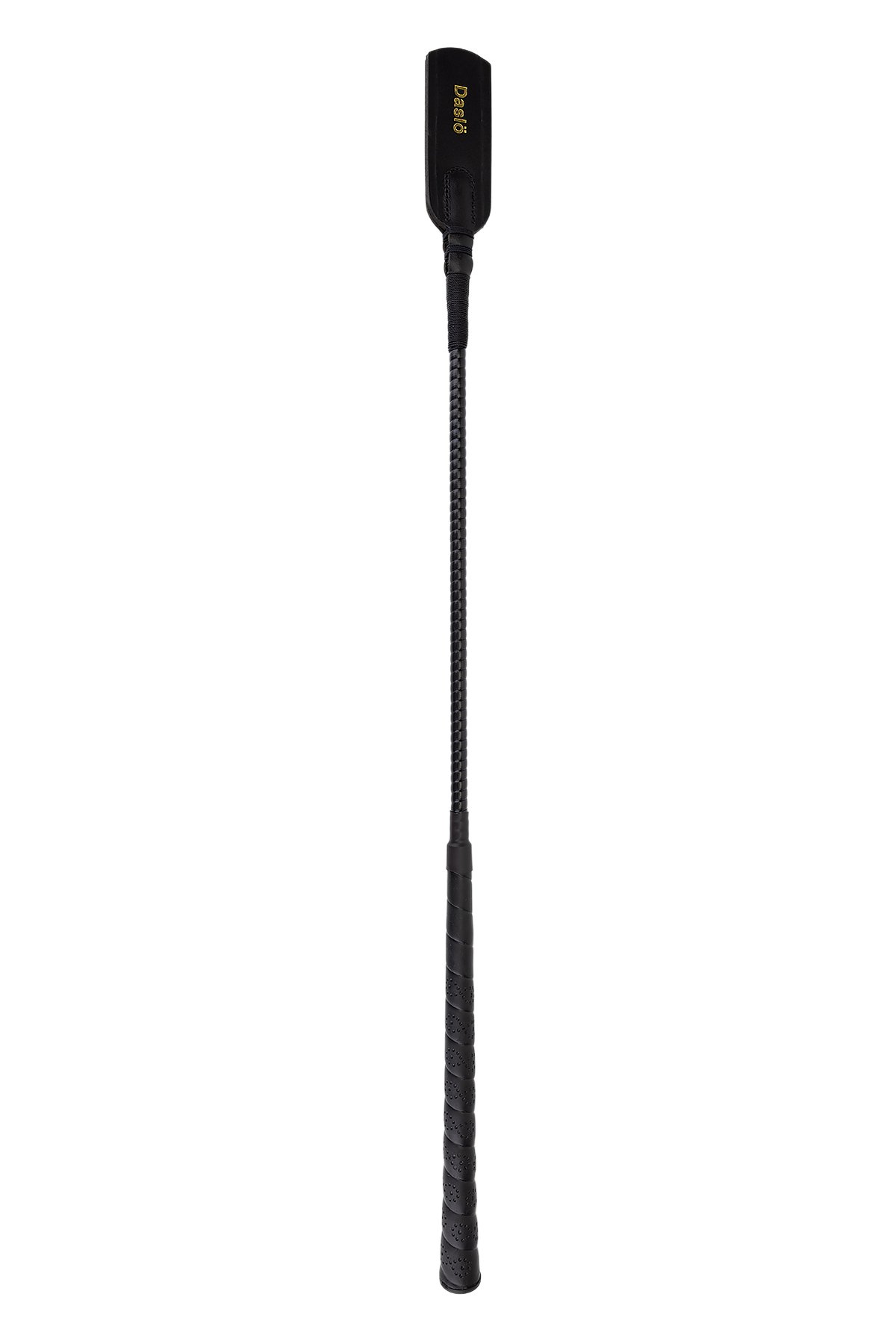 Tattini Unisex Hakiki Deri Siyah Binici Kırbacı Aksesuar