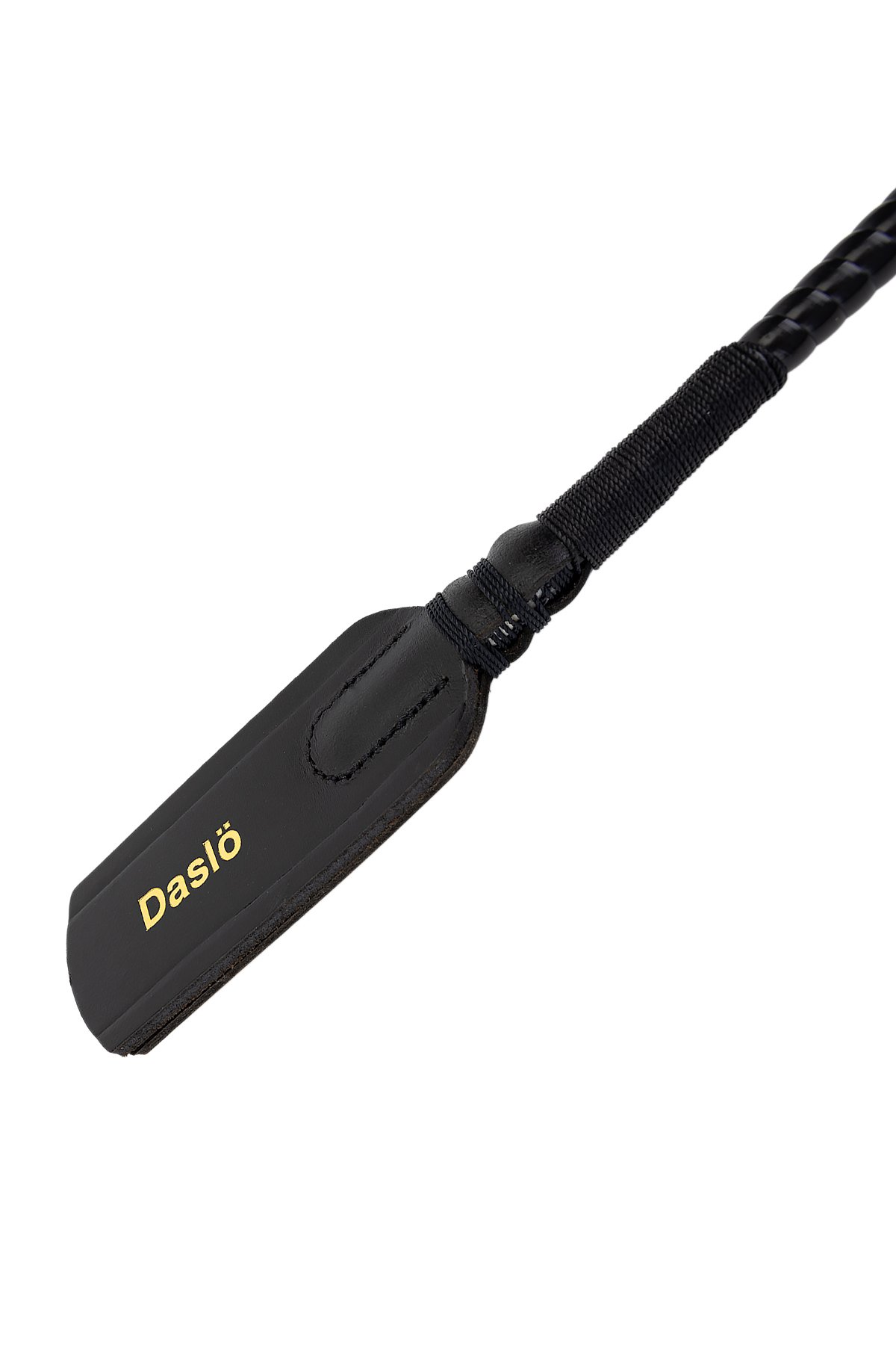Tattini Unisex Hakiki Deri Siyah Binici Kırbacı Aksesuar
