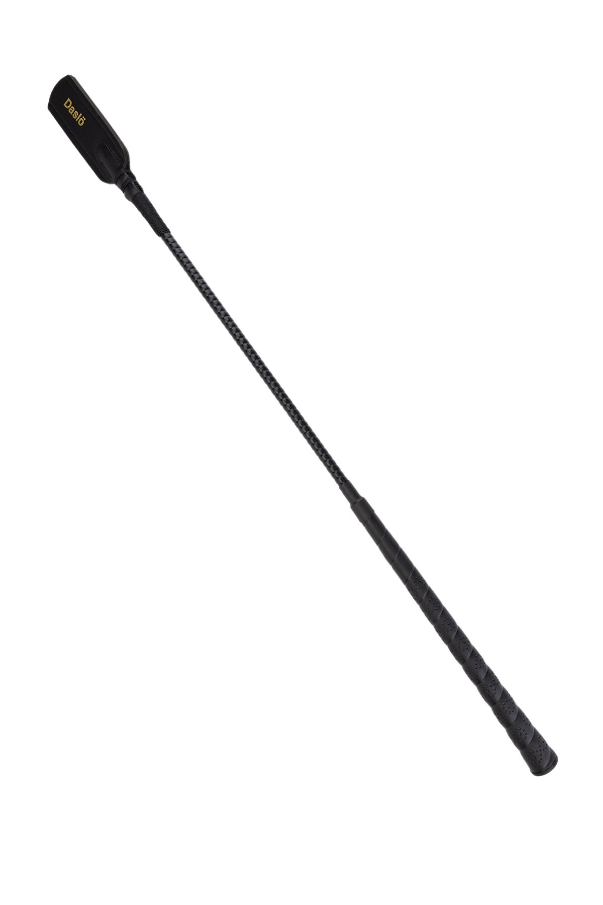 Tattini Unisex Hakiki Deri Siyah Binici Kırbacı Aksesuar