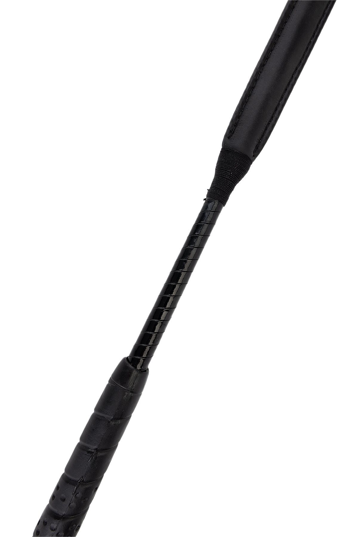 Tattini Unisex Hakiki Deri Siyah Binici Kırbacı Aksesuar
