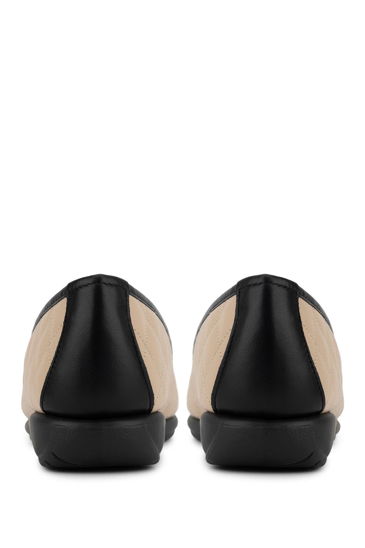 Tnc Luxury Kadın Hakiki Deri BLACK/NOCE Comfort Ayakkabı