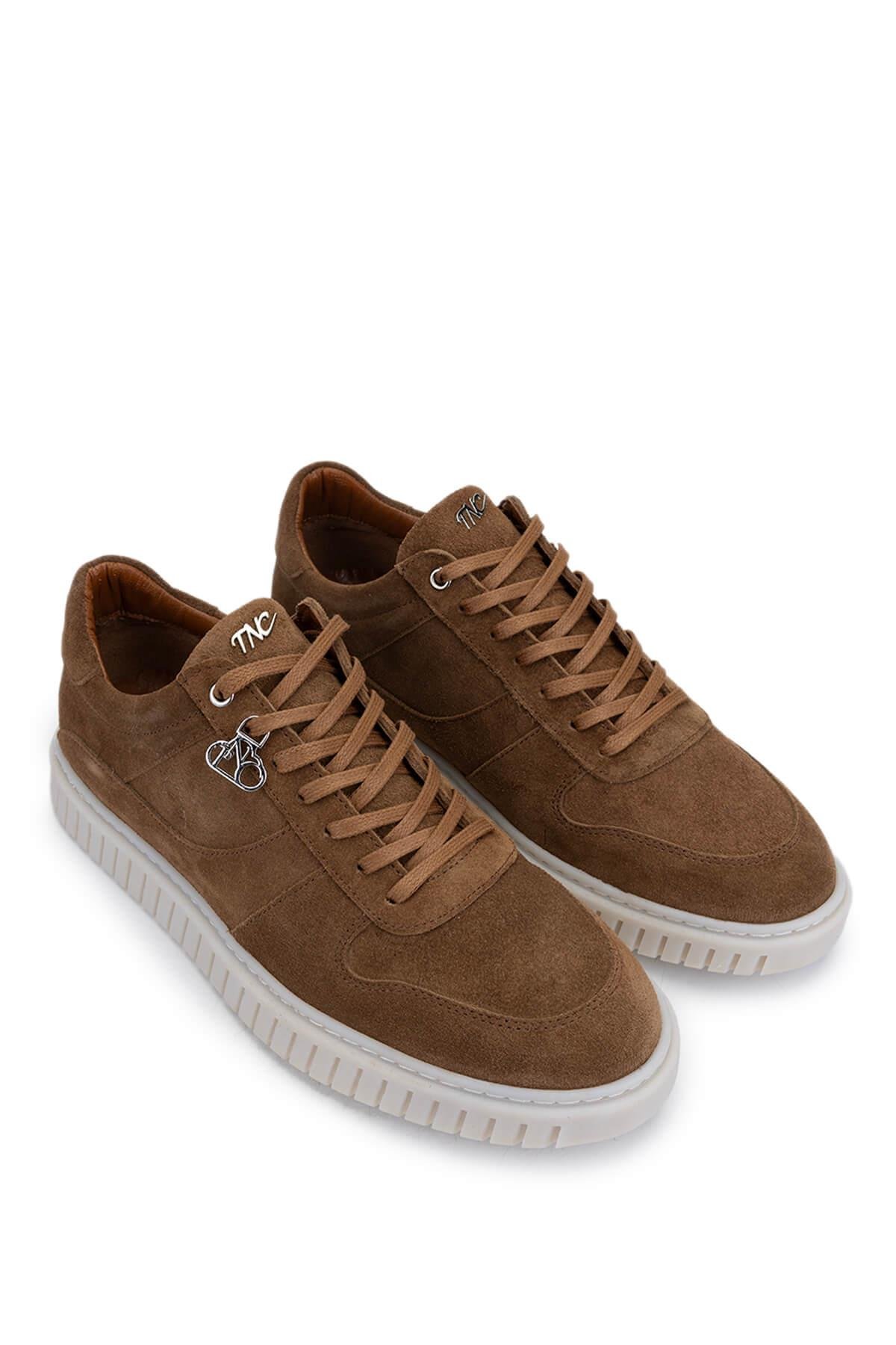Valmenti Erkek Hakiki Deri Toprak Süet Sneakers & Spor Ayakkabı