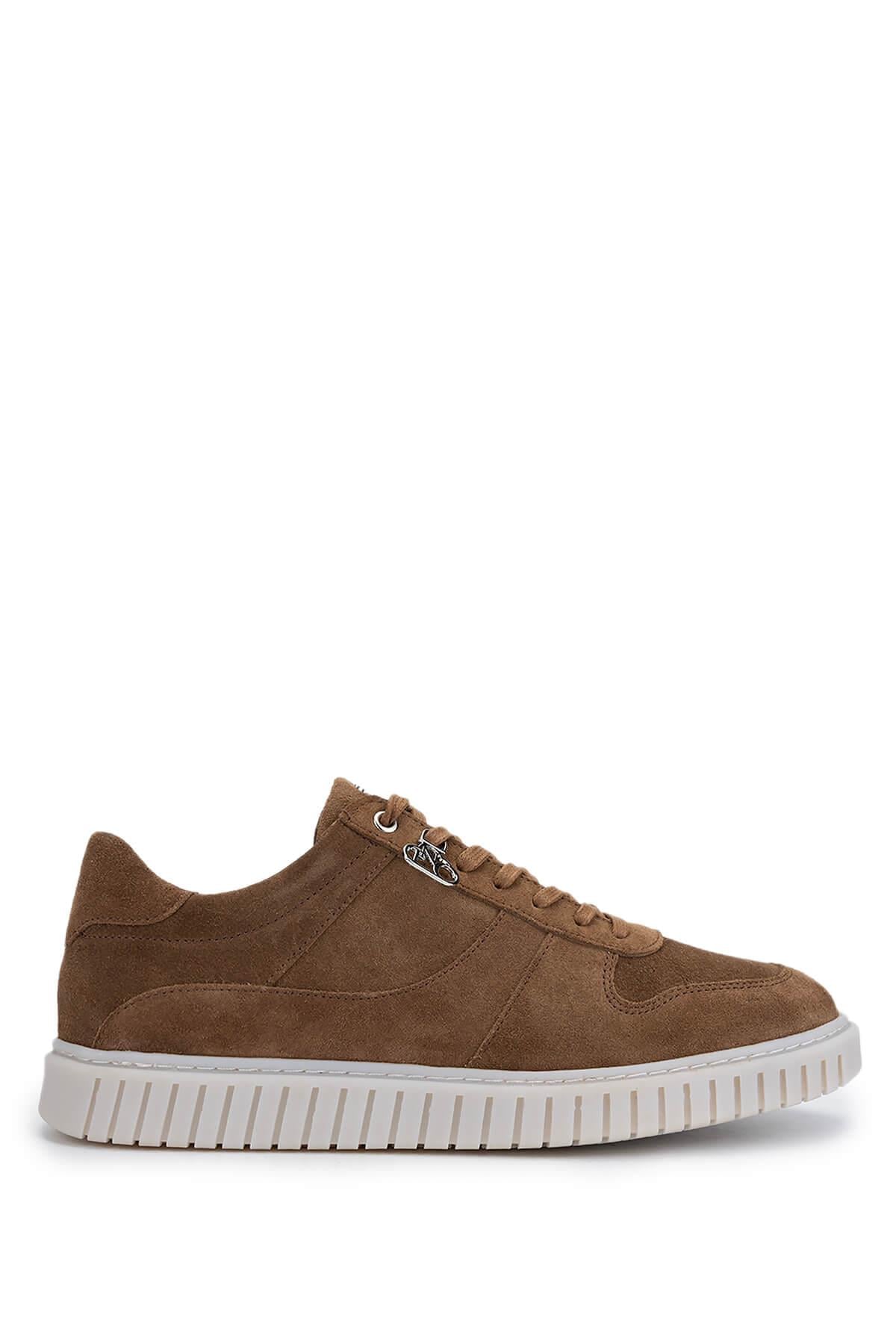 Valmenti Erkek Hakiki Deri Toprak Süet Sneakers & Spor Ayakkabı
