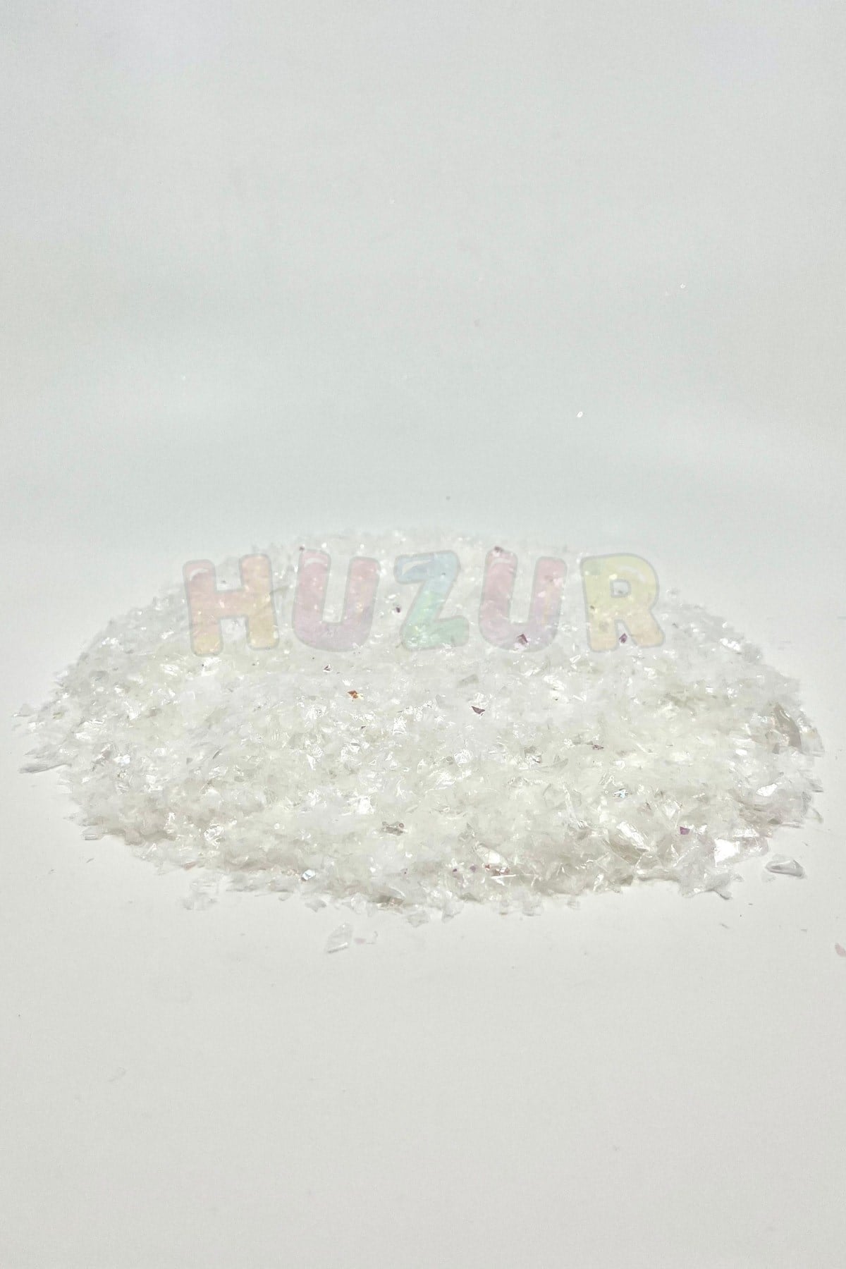 150 gr Beyaz Dekoratif Kristalize Yapay Kar Yılbaşı Süslemesi Yeni Yıl Malzemesi Minyatür Süsü
