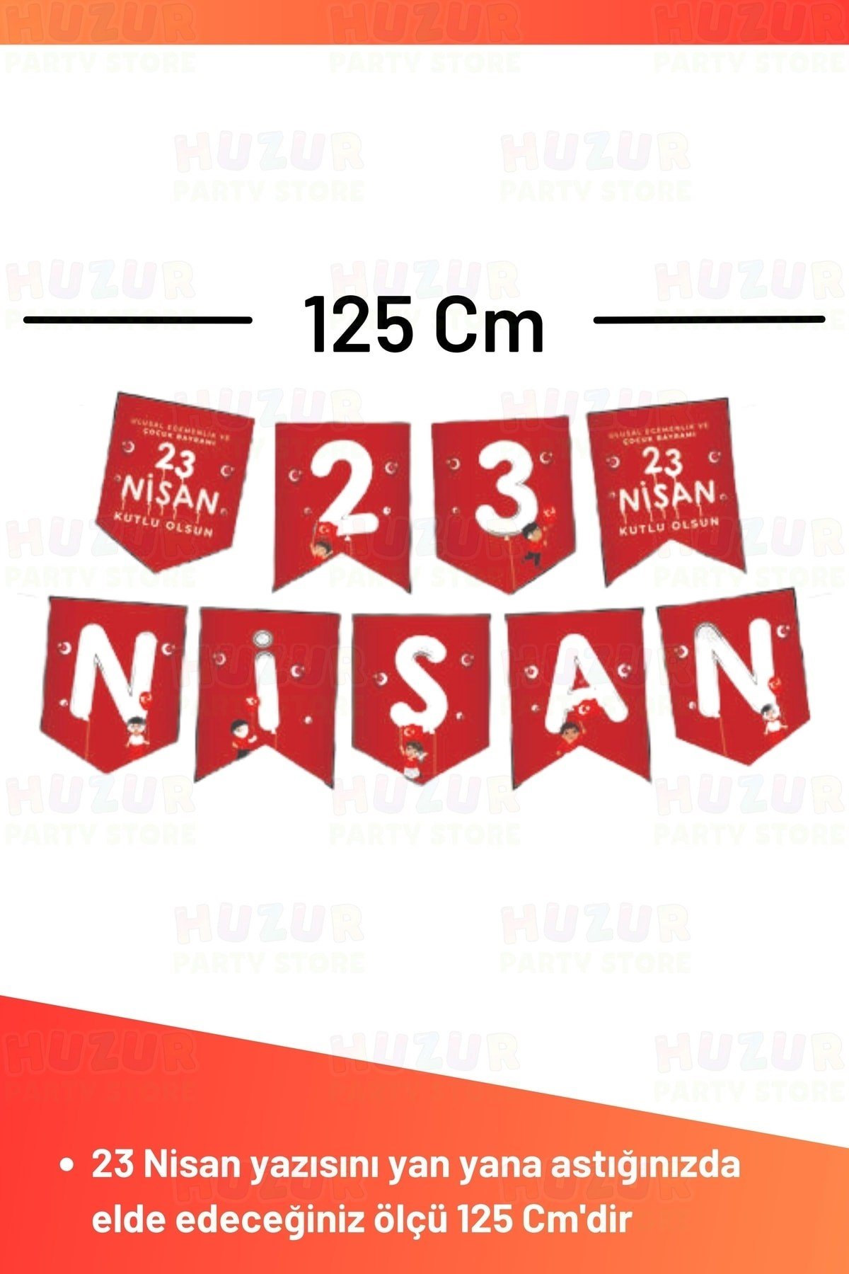 23 Nisan Yazısı Ulusal Egemenlik Ve Çocuk Bayramı Banner Süs Okul Sınıf Süsleme Milli Bayram Süsleri