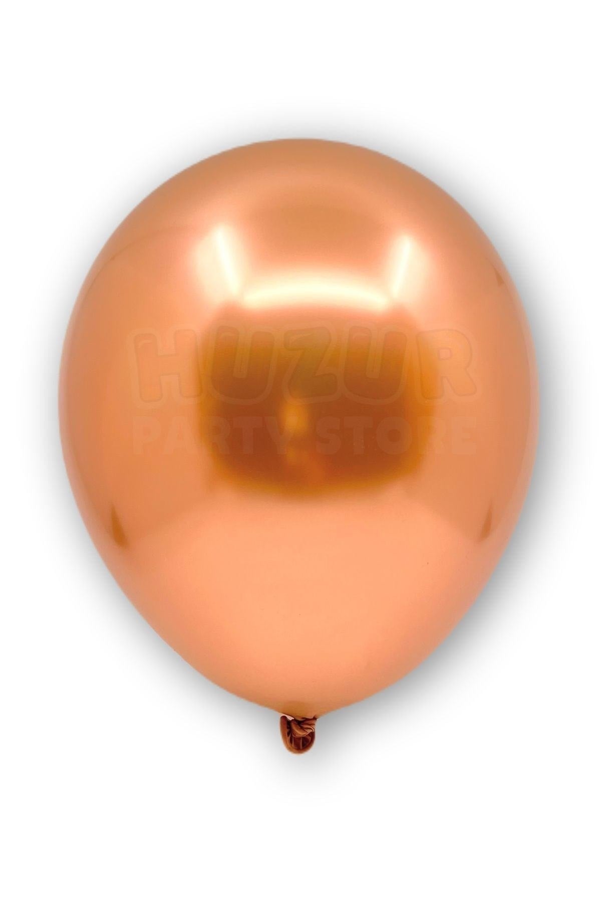 Bakır Renk Krom Balon 10 Adet 30 Cm Inanılmaz Parlak Aynalı Rengi Canlı Doğum Günü Parti Balonu