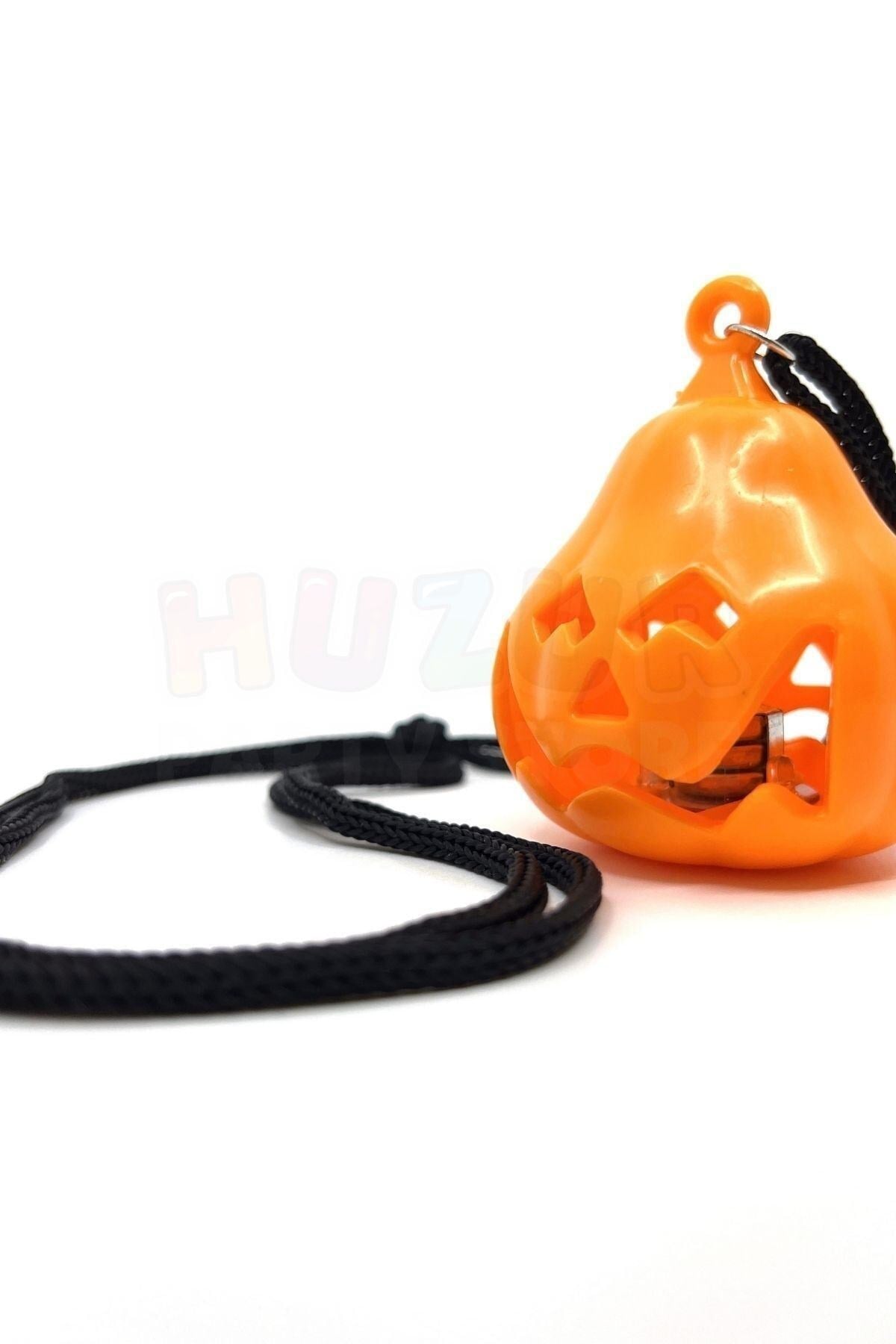 Balkabağı Kolye Halloween Partisi Cadılar Bayramı Aksesuarı 3 Fonksiyonlu