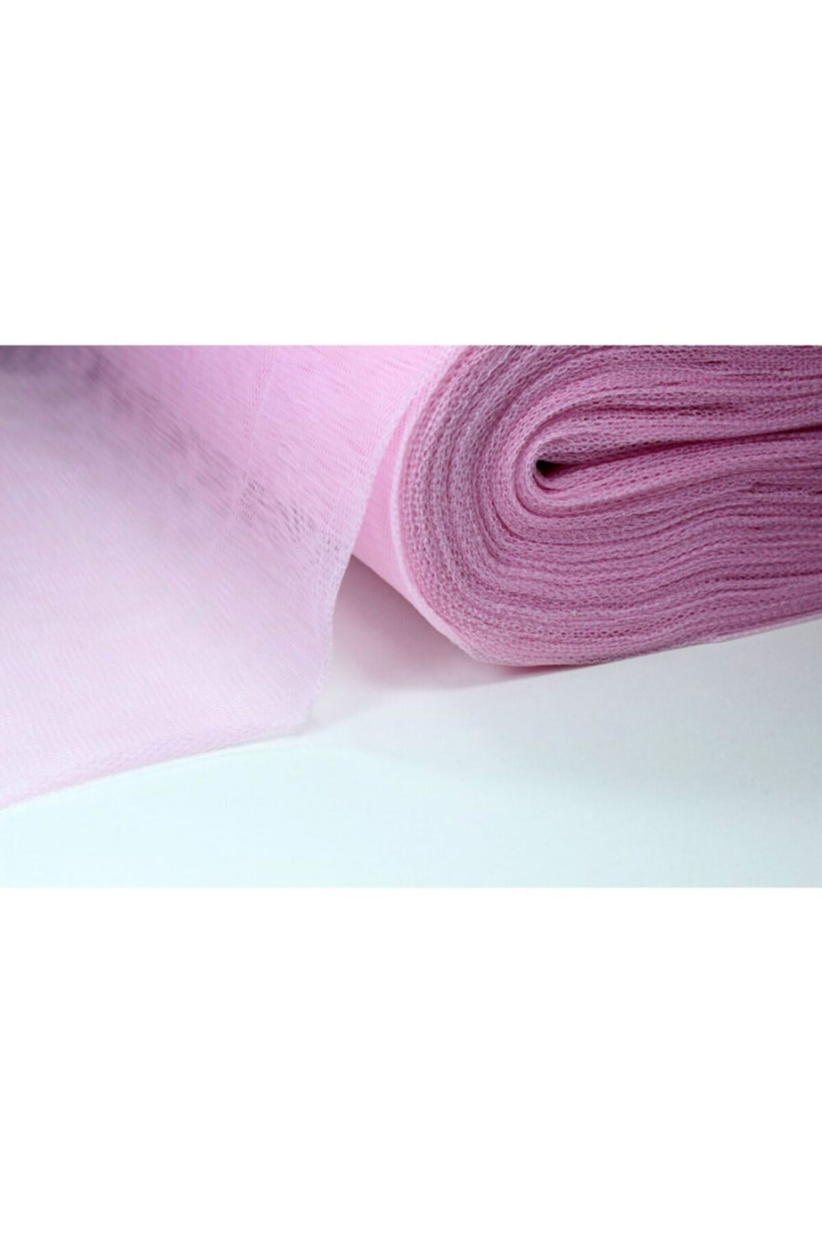 Bebek Pembesi Renk 10 Metre Grek Petek Tül En 2 Metre Soft Nişan Bohçası Valiz Oda Kapı Süsü
