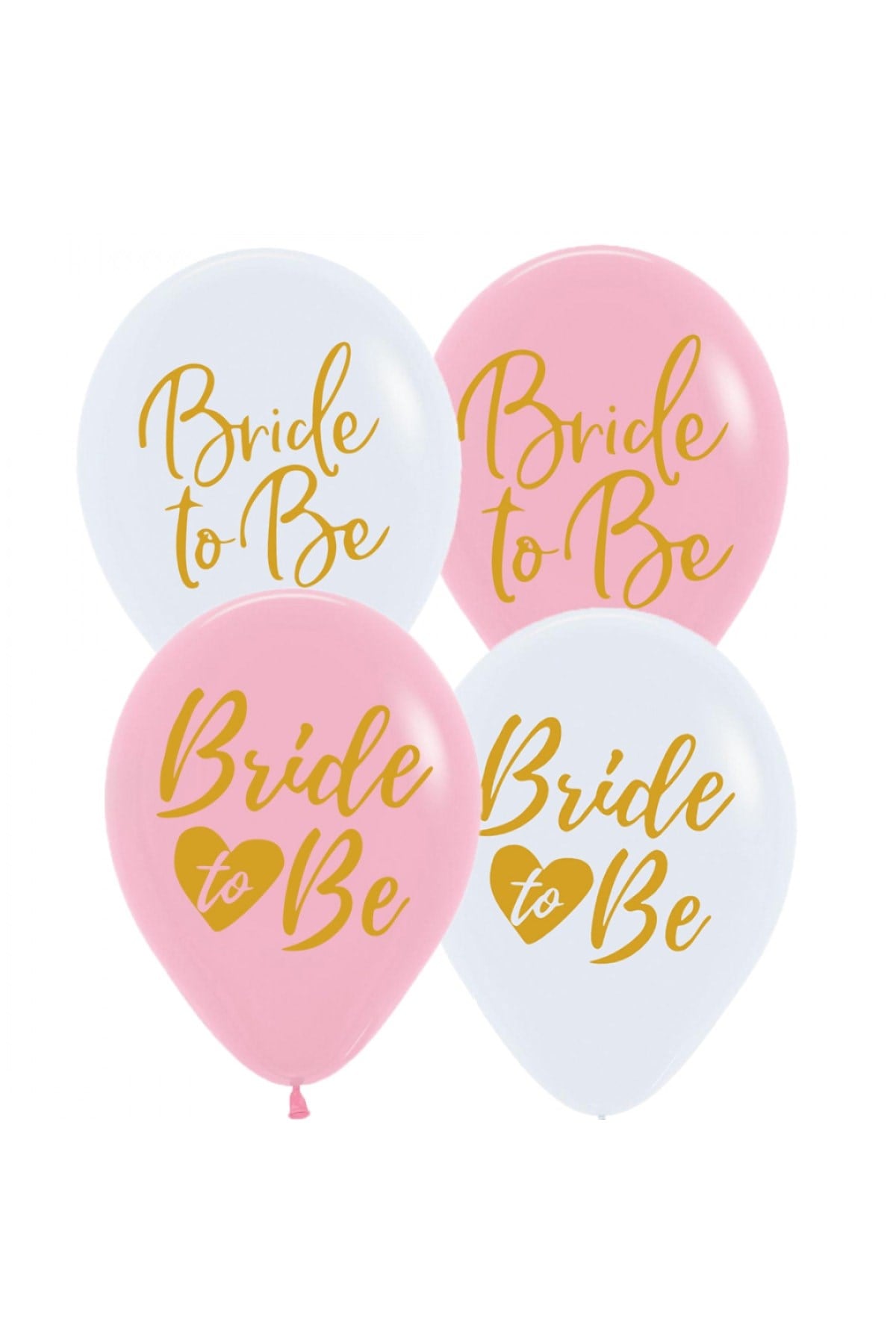 Bride To Be Yazılı 10 Adet Balon Kırık Beyaz Pudra Pembe Renkli Bekarlığa Veda Partisi Konsept