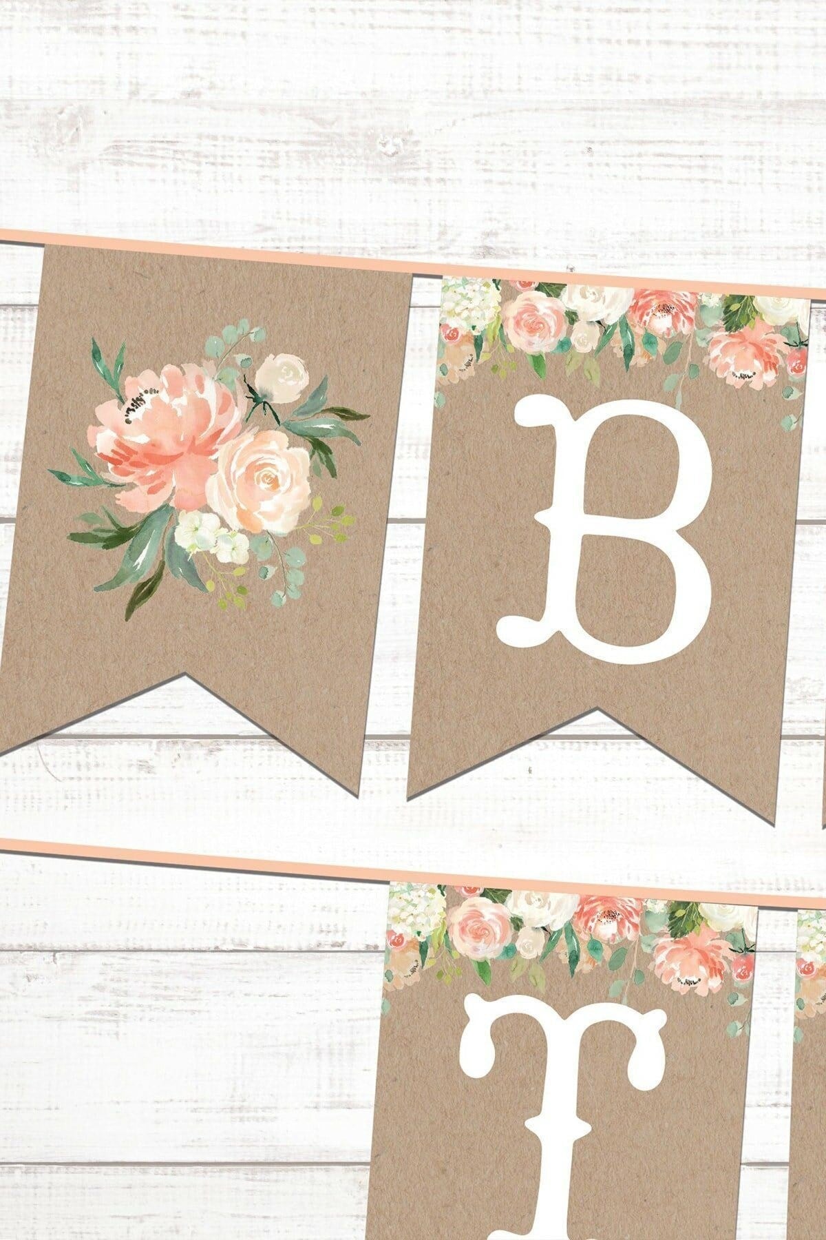 Bride To Be Yazılı Temalı Bekarlığa Veda Partisi Konsepti 2 Metre Karton Ipli Yazı Flama Banner