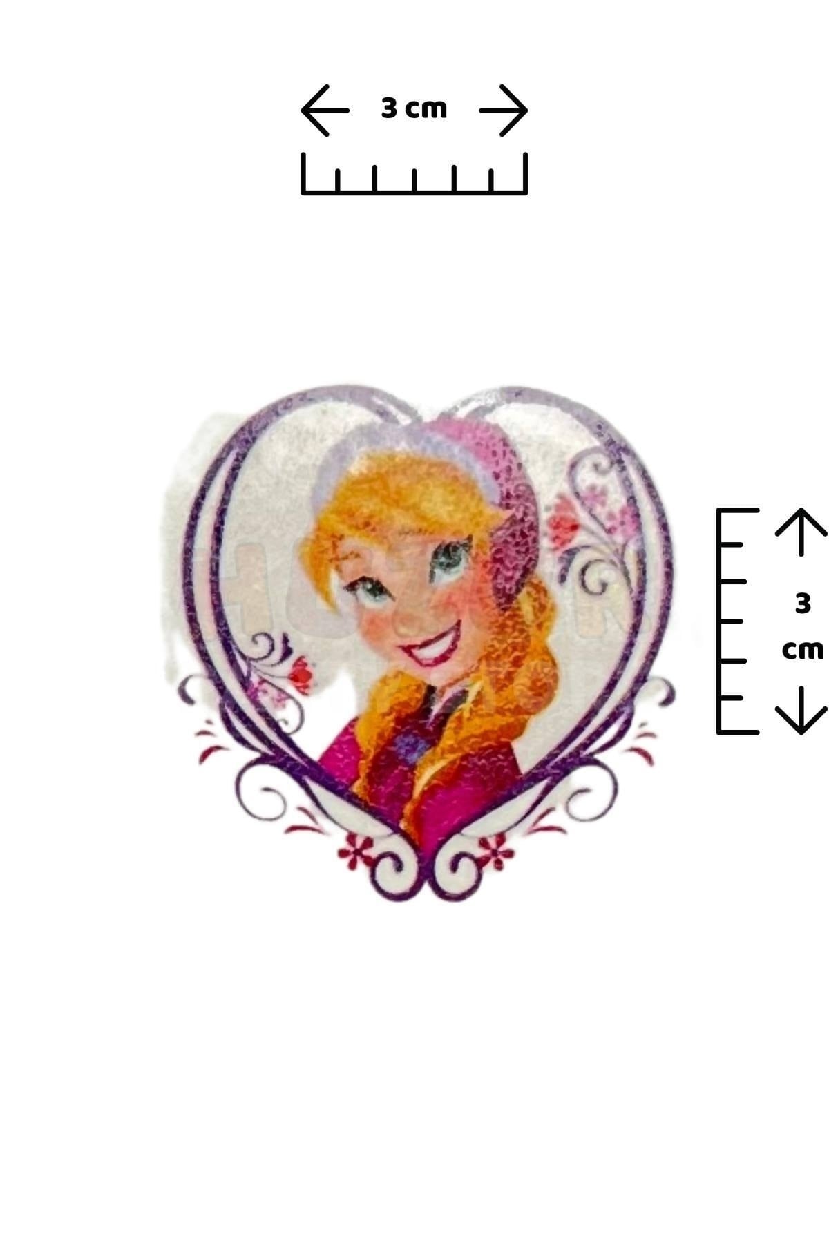 Elsa Anna 8 Adet Geçici Çocuk Dövmesi Doğum Günü Parti Renkli Tattoo Dövme Olaf Frozen Konsepti