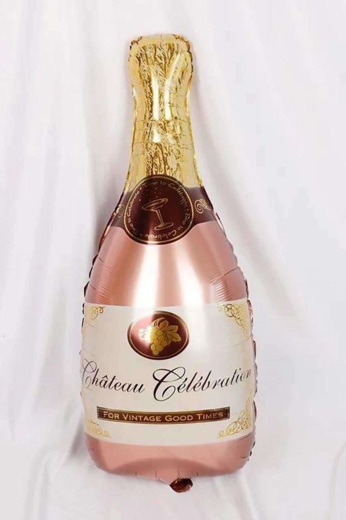 Folyo Balon Rose Gold 104x49 Cm Chateau Celebration Yazılı Bride To Be Bekarlığa Veda Parti Şişe