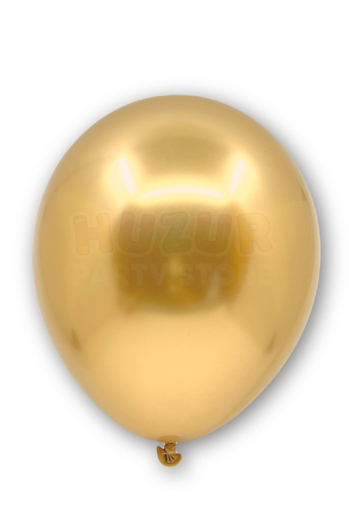 Gold Renkli Krom Balon 10 Adet 30 Cm Altın Sarısı Inanılmaz Parlak Rengi Canlı Doğum Günü Partisi