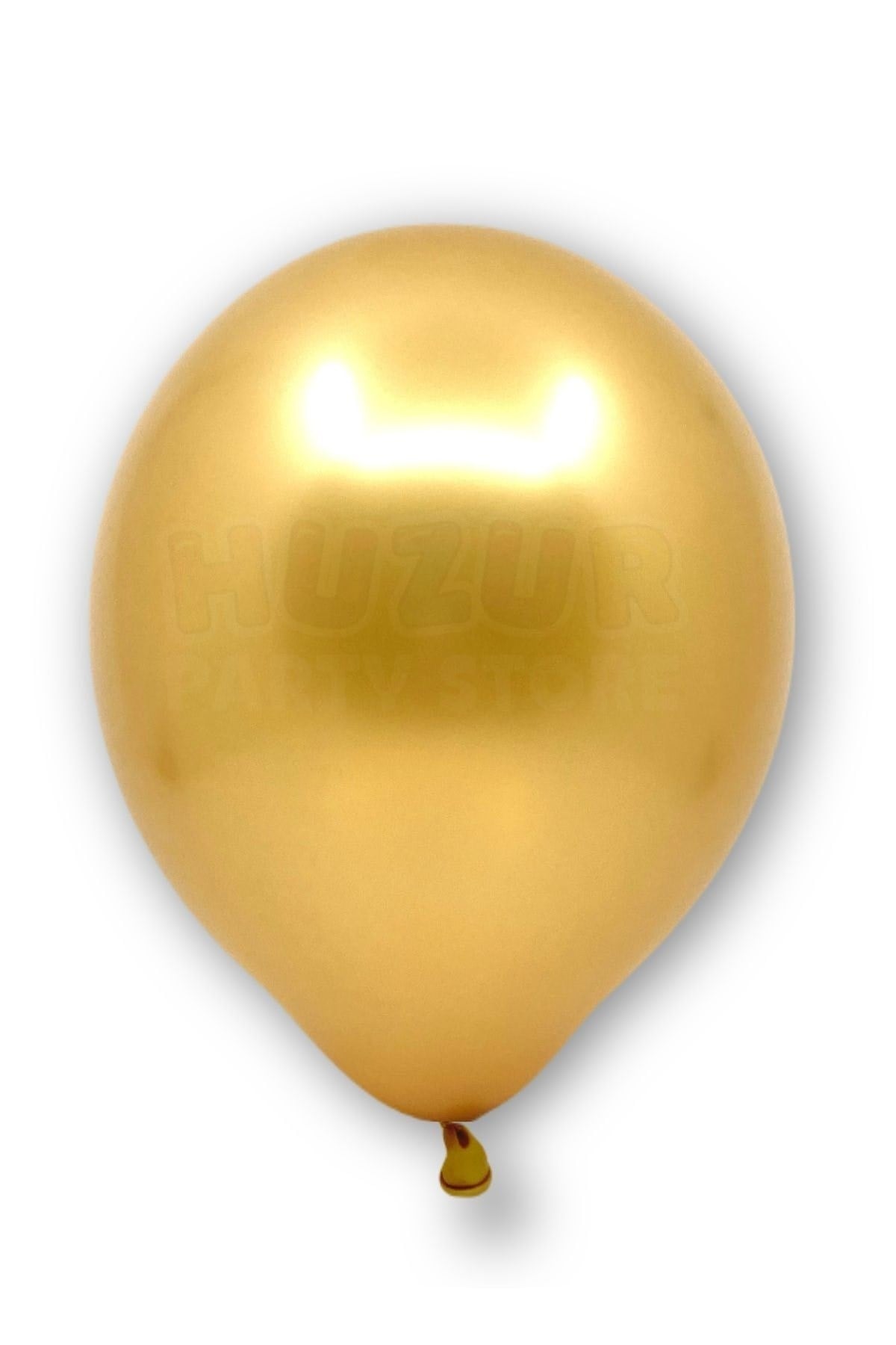 Gold Renkli Metalik Balon 50 Adet 30 Cm Altın Sarısı Lateks Parti Konsept Temalı Doğum Günü Balonu