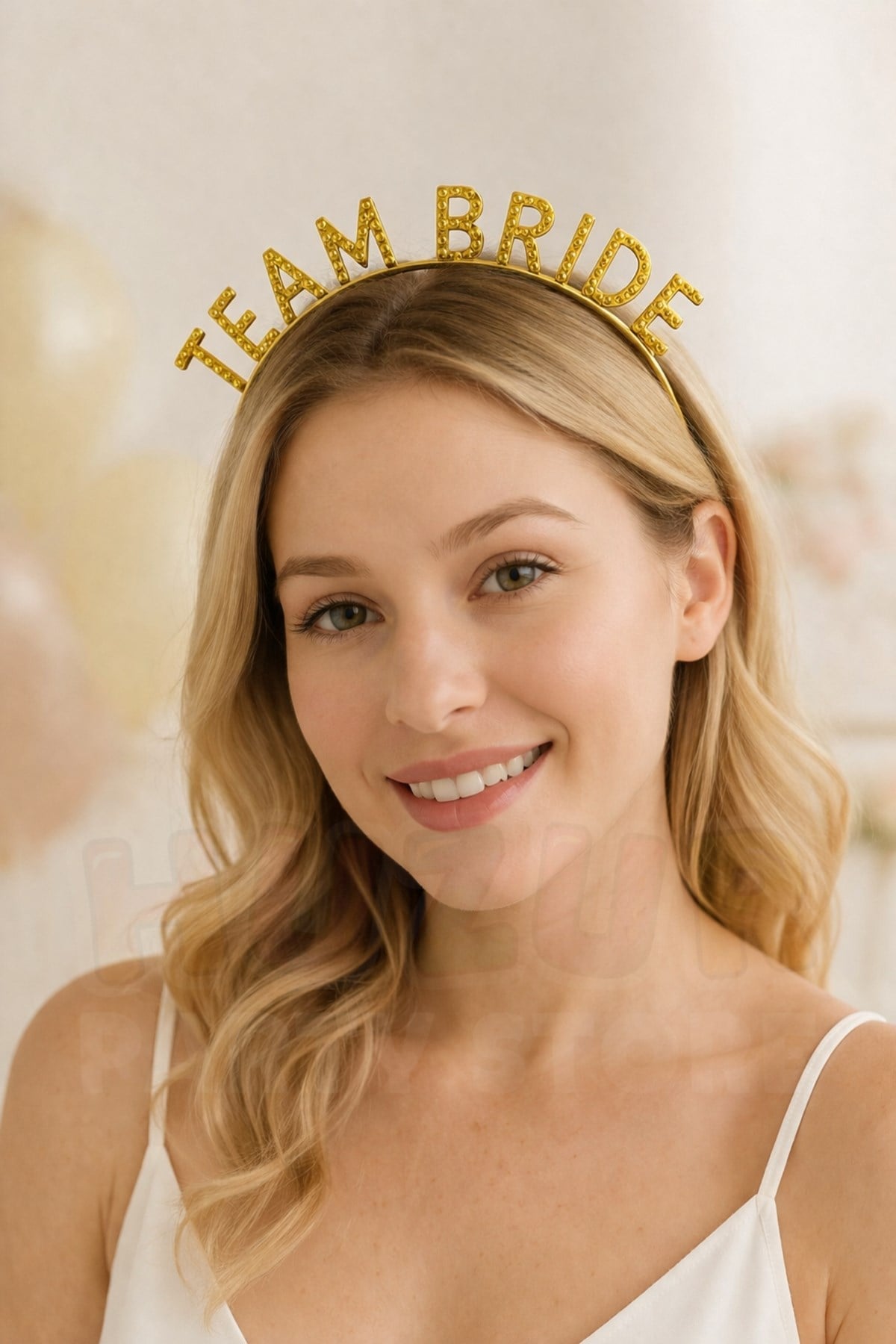 Gold Team Bride Taç Nedime Tacı Bride To Be Malzemeleri Bekarlığa Veda Partisi Aksesuarı Sert Mika