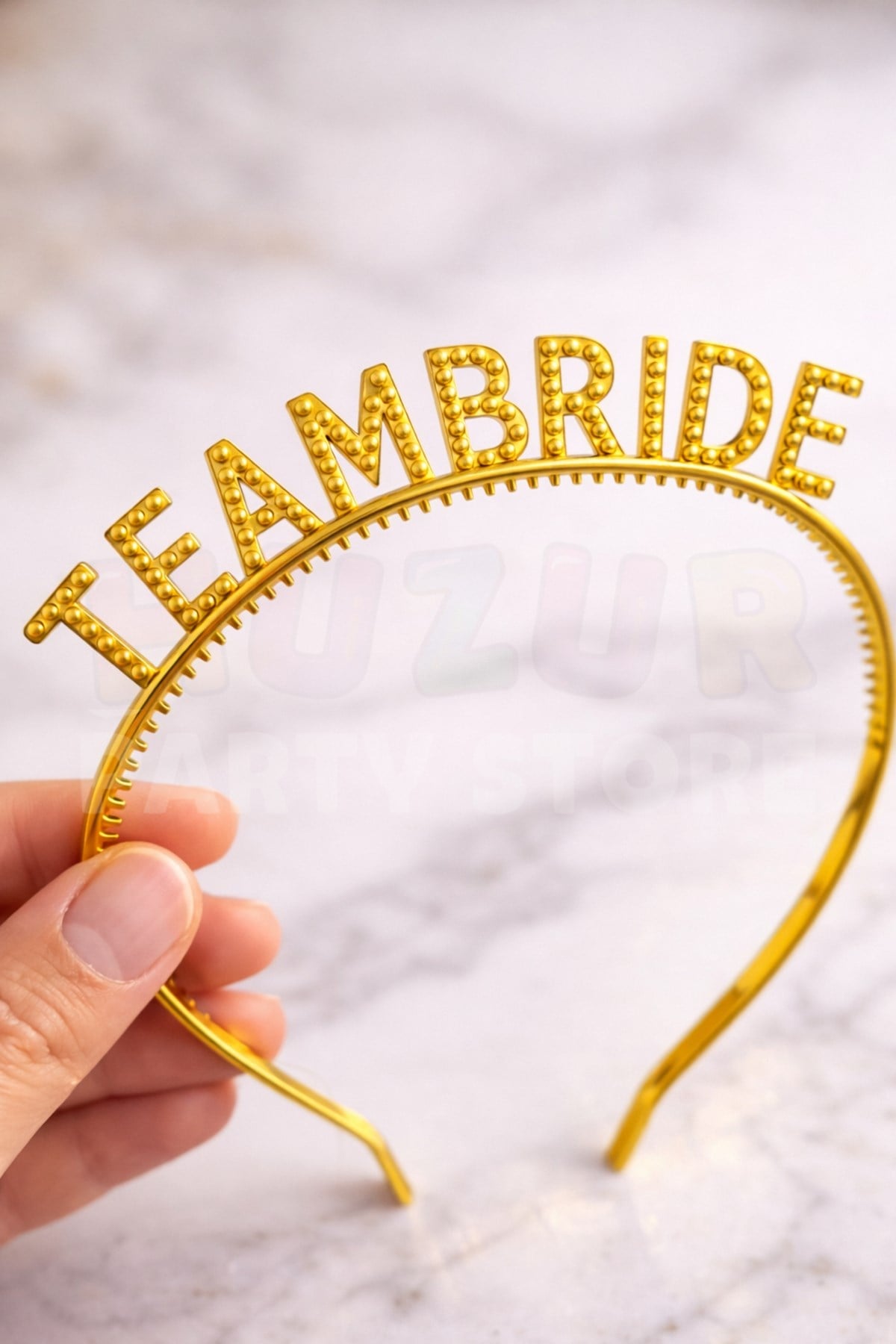 Gold Team Bride Taç Nedime Tacı Bride To Be Malzemeleri Bekarlığa Veda Partisi Aksesuarı Sert Mika