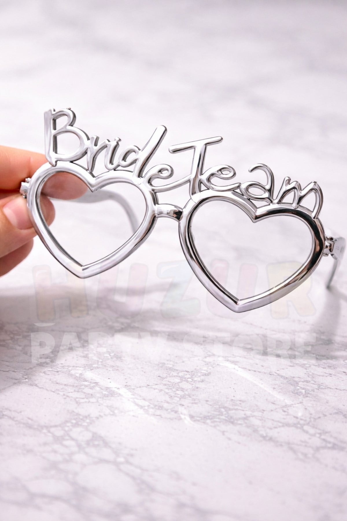 Gümüş Bride Team Gözlük Nedime Gözlüğü Bride To Be Malzemeleri Bekarlığa Veda Partisi Aksesuarı Mika