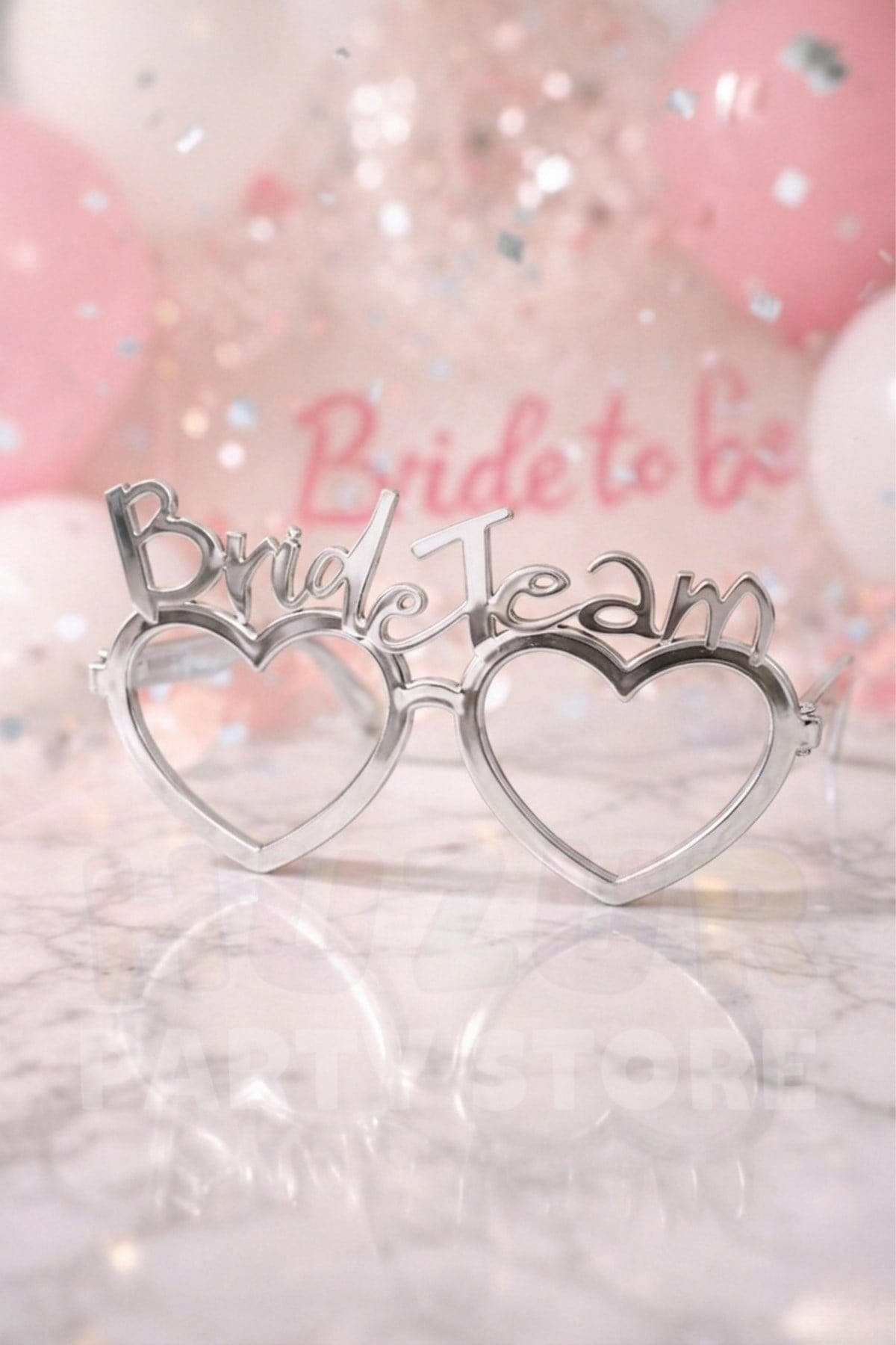 Gümüş Bride Team Gözlük Nedime Gözlüğü Bride To Be Malzemeleri Bekarlığa Veda Partisi Aksesuarı Mika
