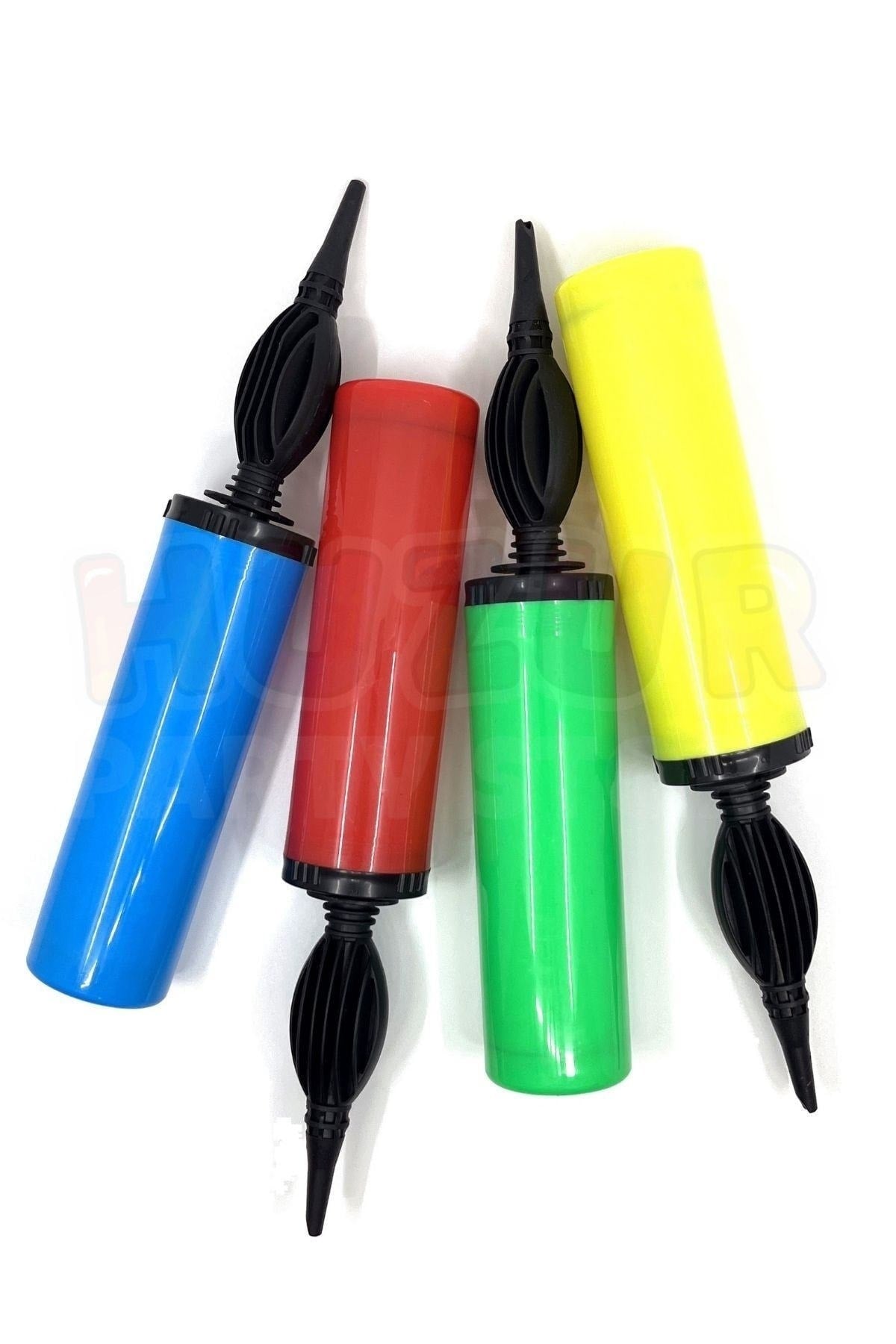 Hızlı Balon Şişirme Pompası 1 Adet Deluxe Model Çift Yönlü Hava Basan Pompalayan Büyük Boy Aparat