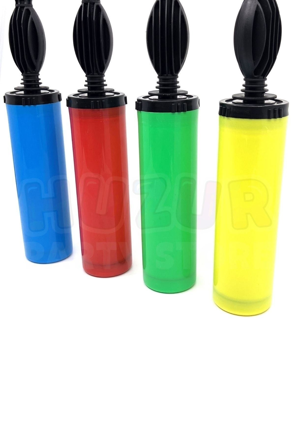 Hızlı Balon Şişirme Pompası 1 Adet Deluxe Model Çift Yönlü Hava Basan Pompalayan Büyük Boy Aparat