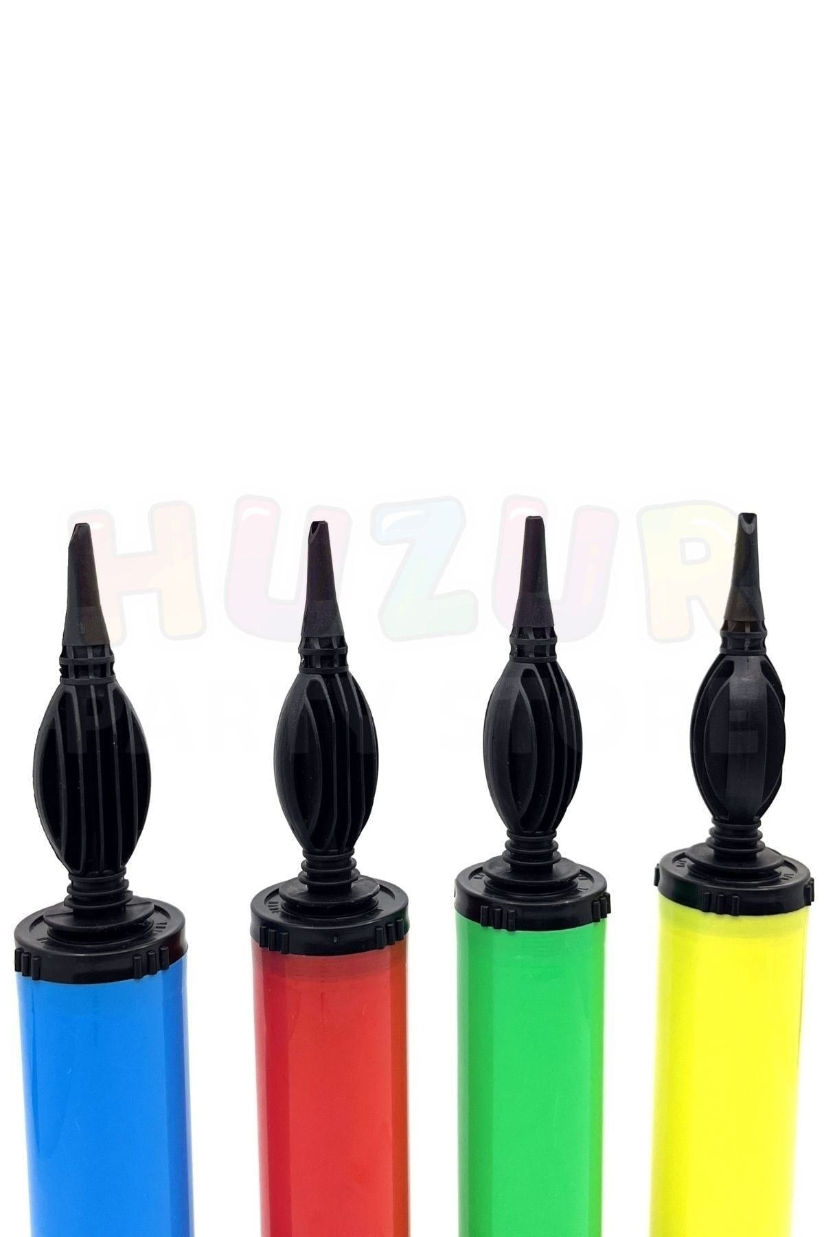 Hızlı Balon Şişirme Pompası 1 Adet Deluxe Model Çift Yönlü Hava Basan Pompalayan Büyük Boy Aparat