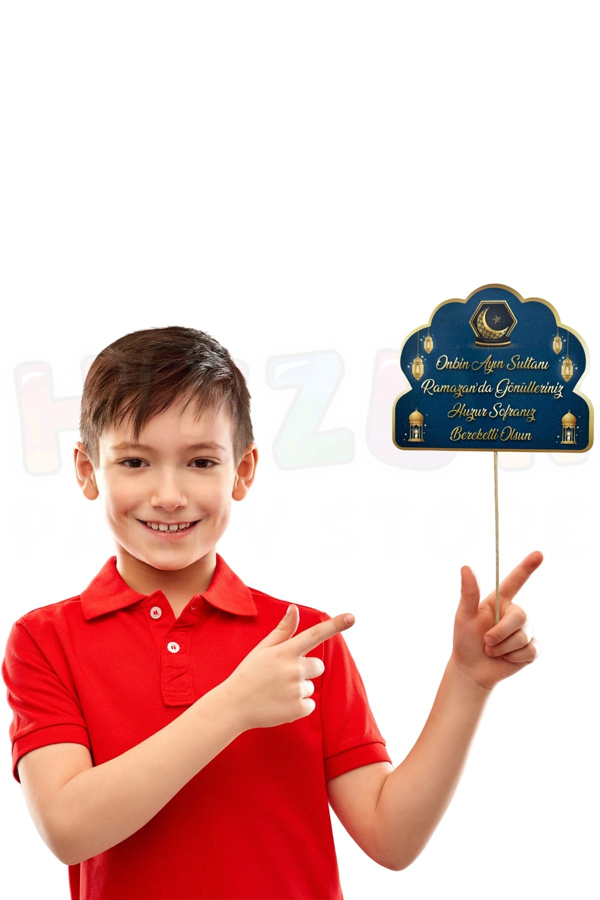 Hoşgeldin Ramazan Konuşma Balonu 11 Ayın Sultanı Yazılı Dini Islami Bayram Fotoğraf Çekilme Süsü