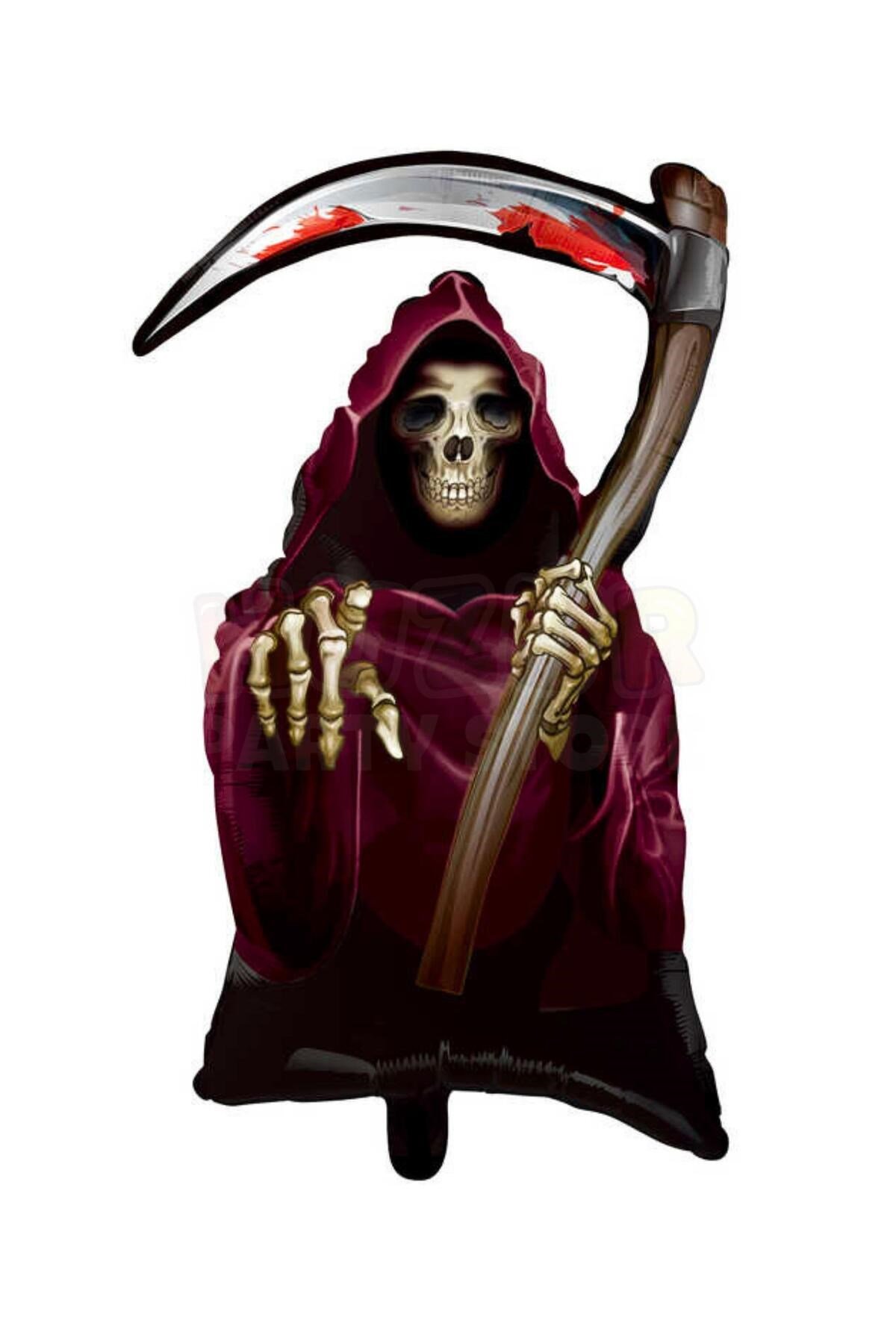 Kargılı Cadı Folyo Balon 45x76 Cm Halloween Partisi Cadılar Bayramı Dekoratif Balon Helyuma Uyumlu