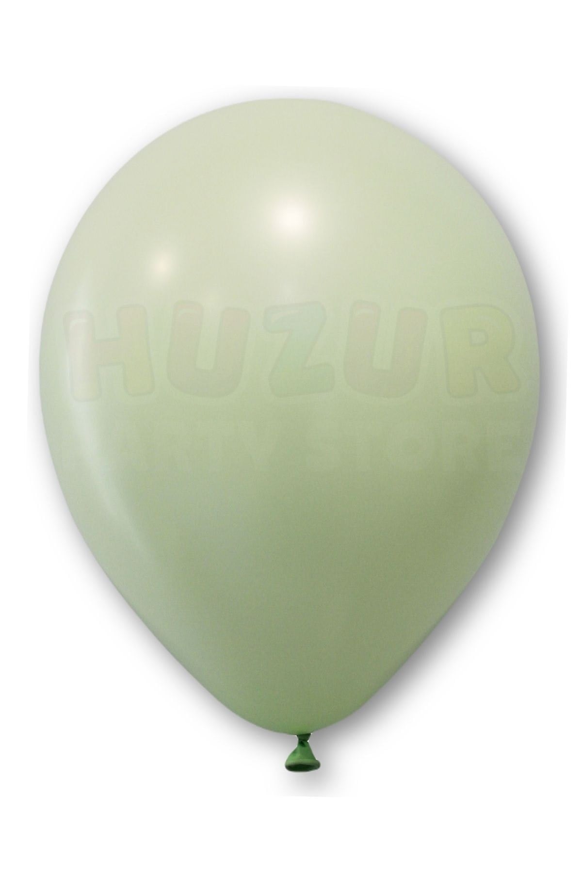 Küf Yeşili Balon 10 Adet 30 Cm Pastel Koyu Yeşil Parti Balonu Doğum Günü Partisi Konsept Temalı Süs