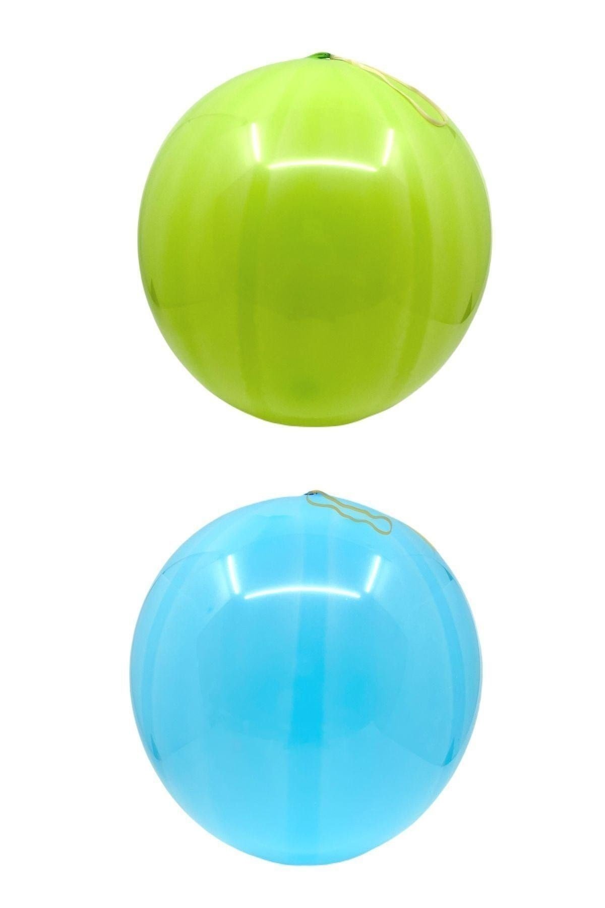 Lastikli Balon 50 Adet 45 Cm Renk Renk Punç Zıp Zıp Ipli Vurmalı Panç Büyük Balon Rengarenk Renkli
