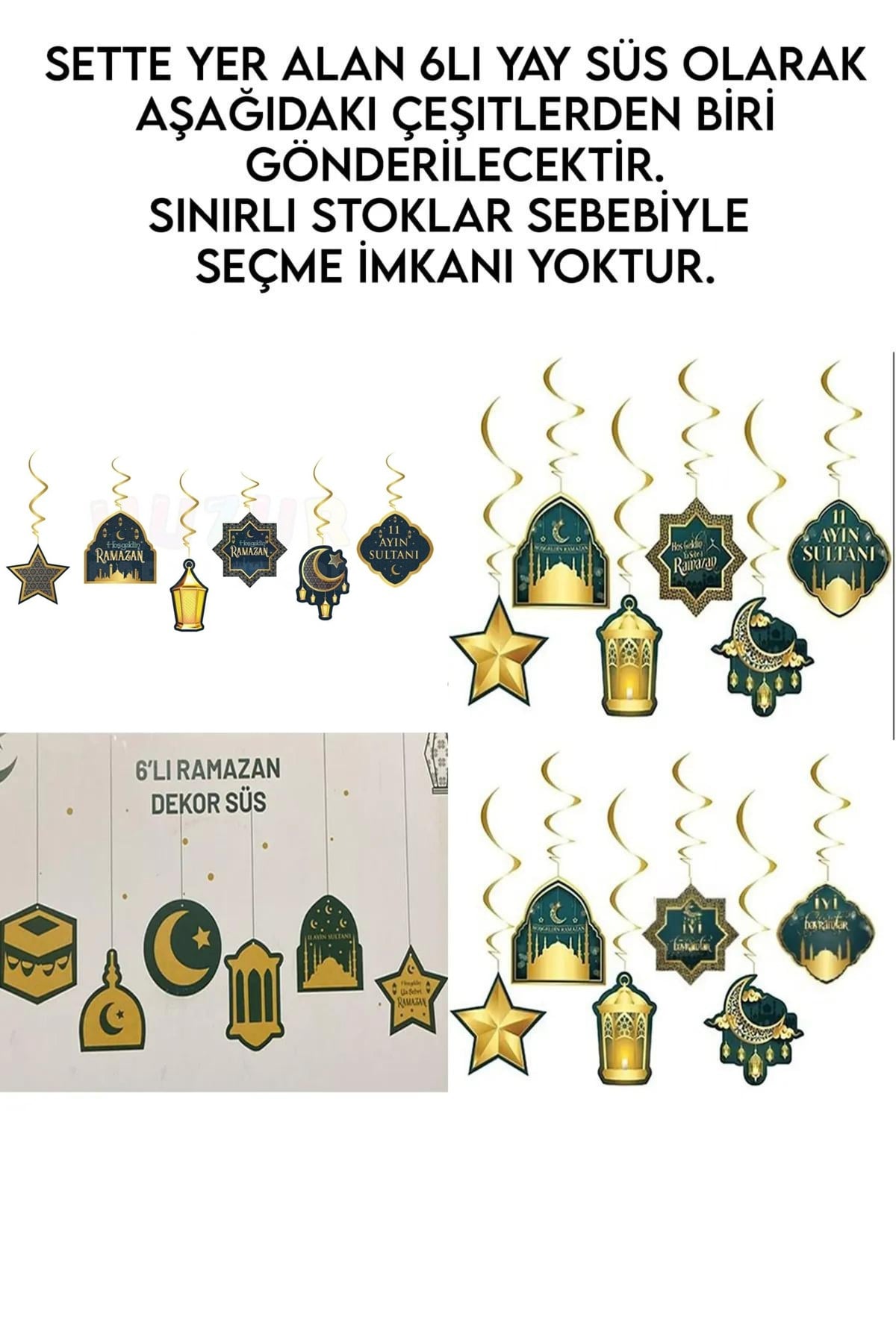 Led Işıklı Hoşgeldin Ramazan Yazısı Ramazan Bayramı Tavan Süsü 11 Ayın Sultanı Dini Süsleme Süs Seti