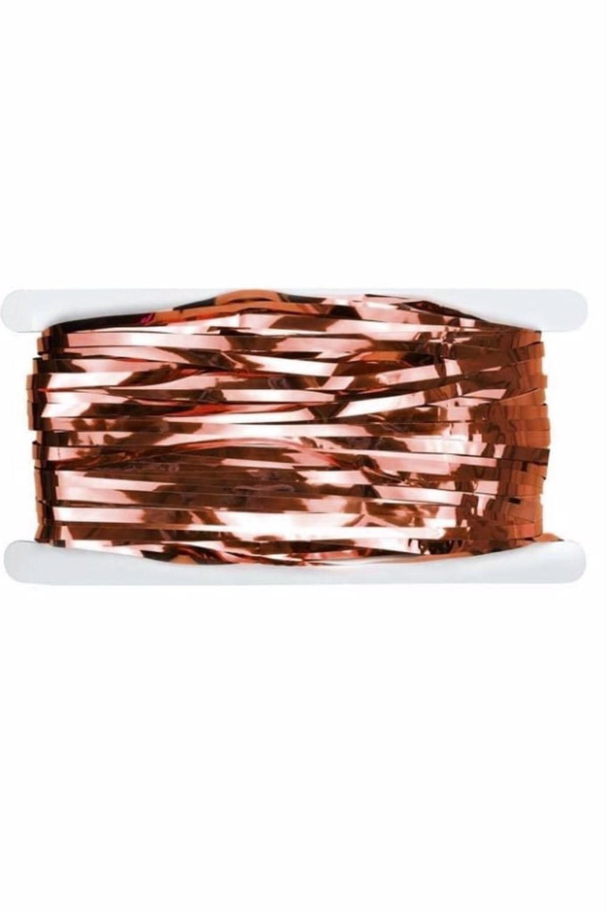 Metalik Folyo Püskül Rose Gold Masa Eteği Masa Püskülü Masa Kenarlığı Masa Kenar Eteği