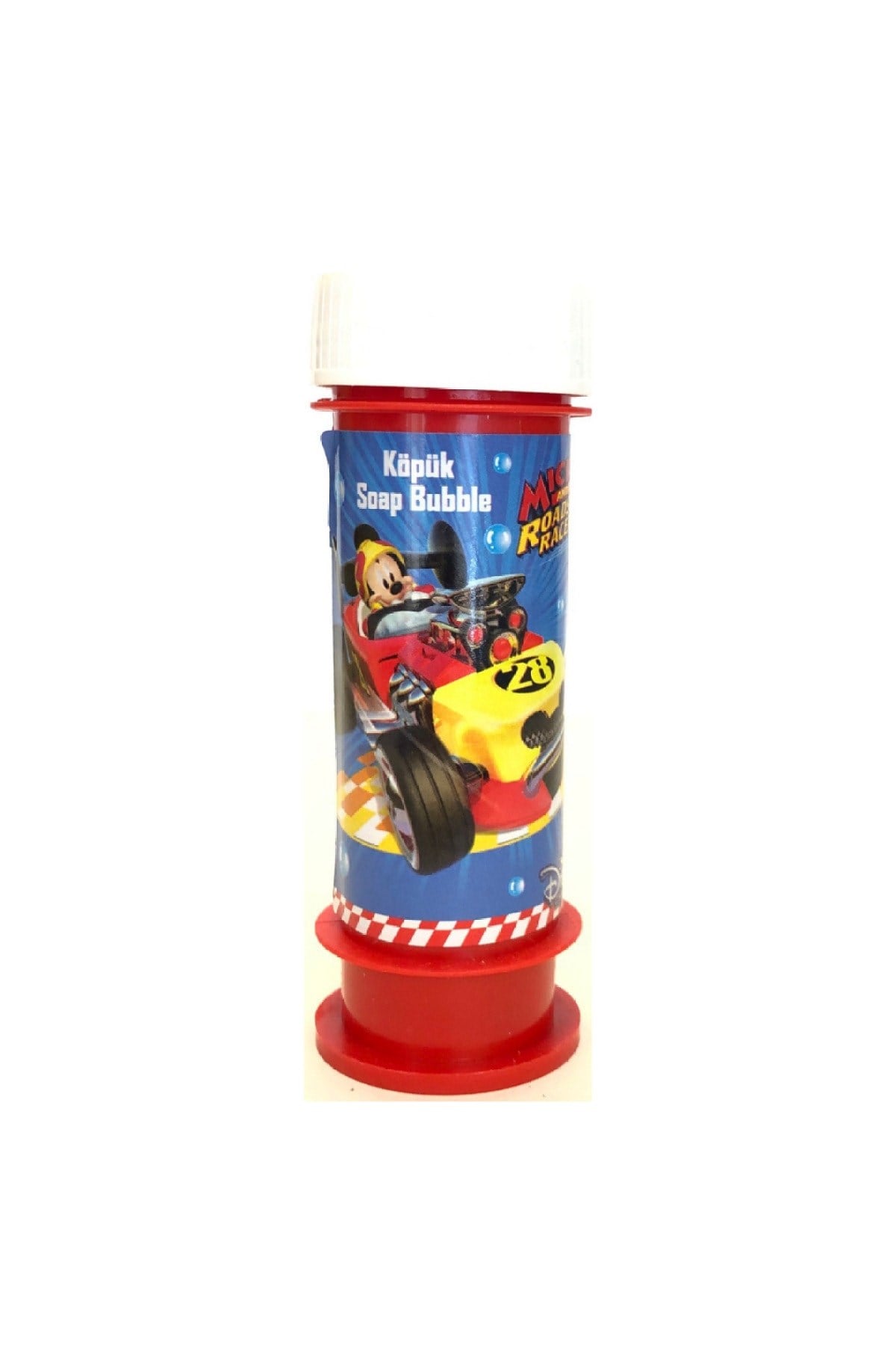 Mickey Mouse Temalı 5li Köpük Balon Mickey Fare Karakter Figürlü Köpük Baloncuk 60 Ml