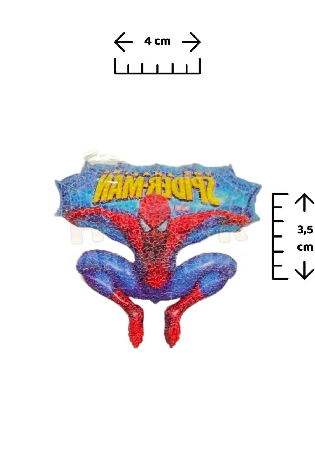Örümcek Adam 8 Adet Geçici Çocuk Dövmesi Doğum Günü Parti Renkli Tattoo Dövme Spiderman Konsepti