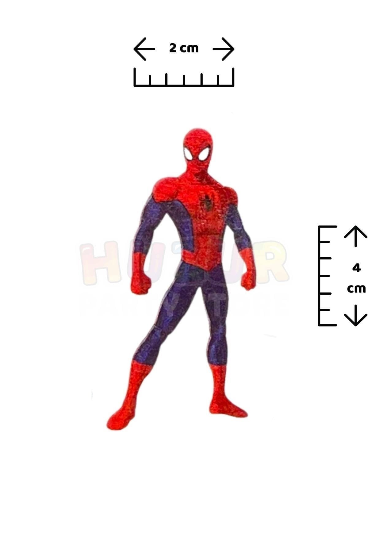 Örümcek Adam 8 Adet Geçici Çocuk Dövmesi Doğum Günü Parti Renkli Tattoo Dövme Spiderman Konsepti