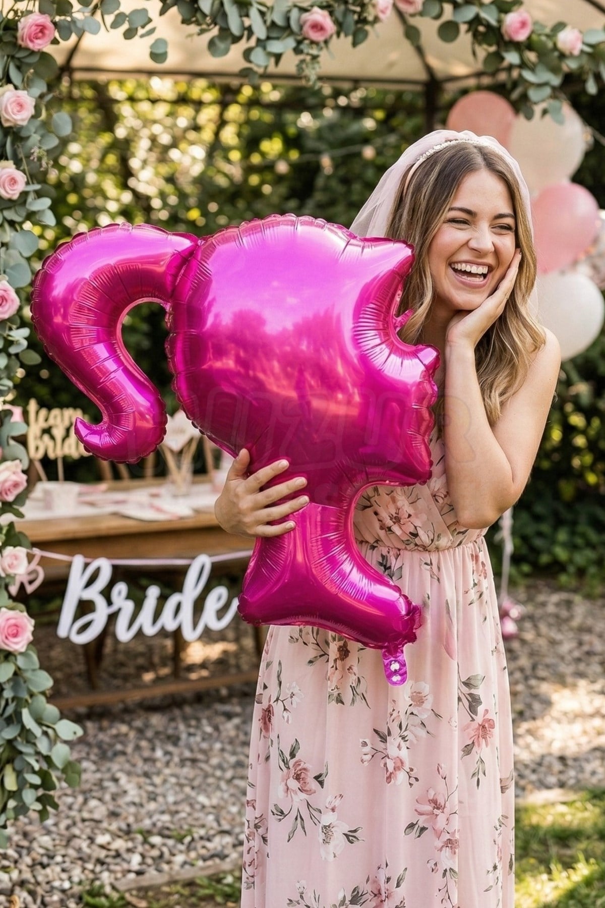 Pembe Barbie Folyo Balon 60x50 Cm Bride To Be Süsleri Bekarlığa Veda Partisi Konsepti Gelin Balonu