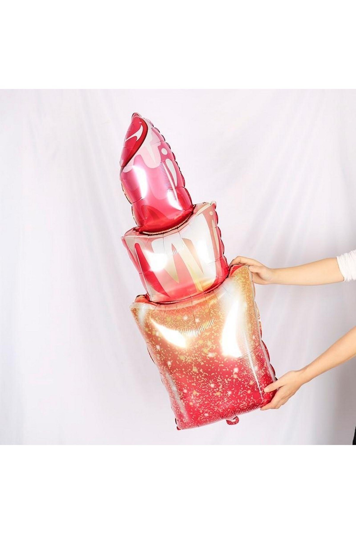 Pembe Ruj Büyük Boy Folyo Balon 120x45 Cm Bekarlığa Veda Partisi Bride To Be Konsepti Gelin Balonu