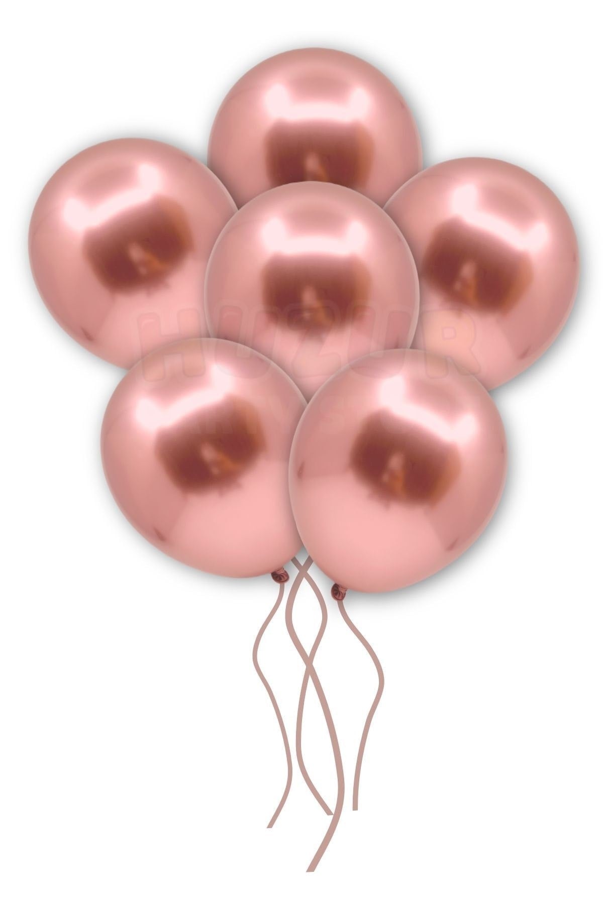 Rose Gold Renkli Krom Balon 50 Adet 30 Cm Bekarlığa Veda Partisi Bride To Be Doğum Günü Balonu Süs
