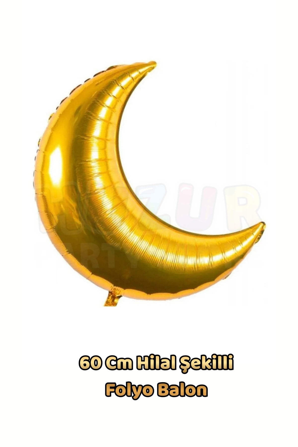Yeni Sezon 2026 Hoşgeldin Ramazan Bayramı Ayı Balon Süsleme Seti 29 Parça Süs Bulut Gökyüzü Gold Süs
