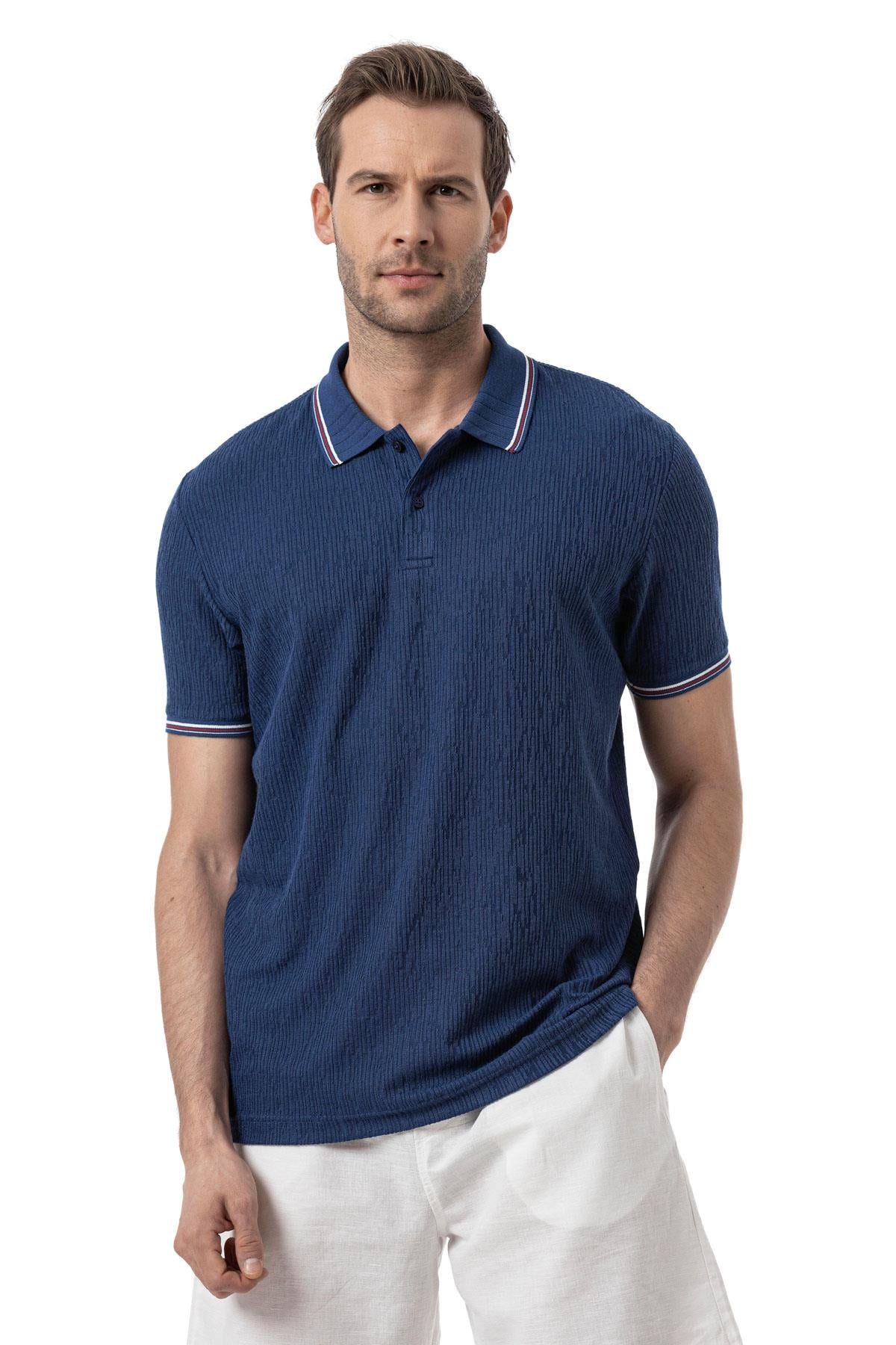 Jacquard Single Jersey - Polo Shirt