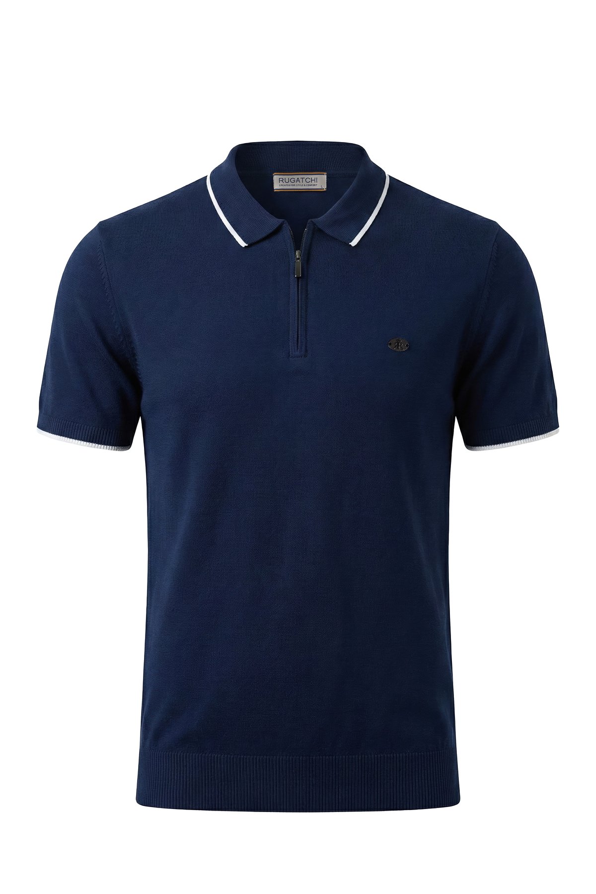 Knit Polo Shirt - Half-Zip