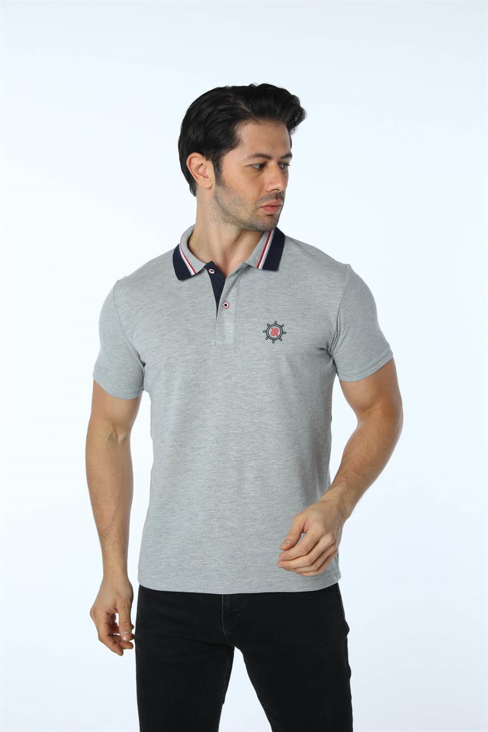 %100 Pamuk Polo Yaka T-Shirt