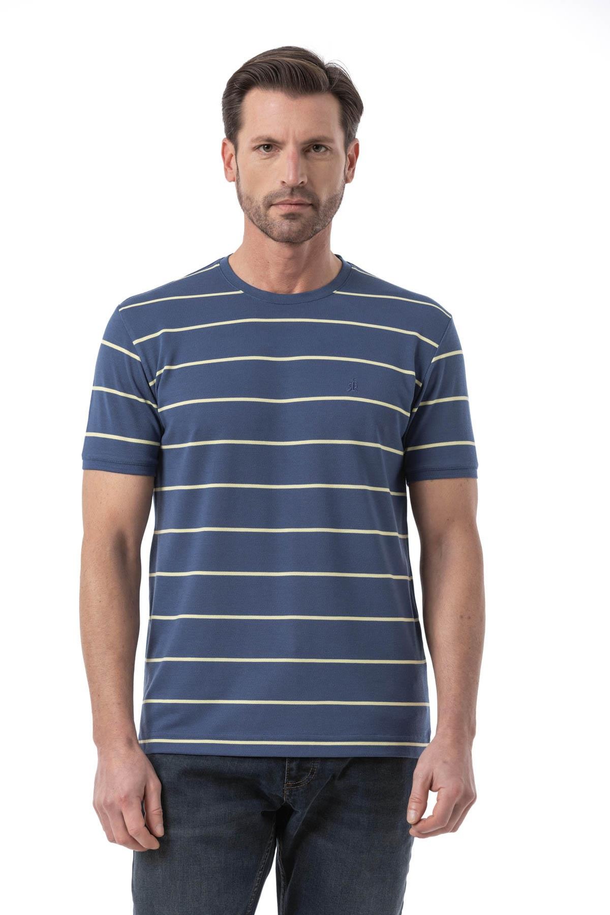 Dior Ringel Pique - Crew Neck