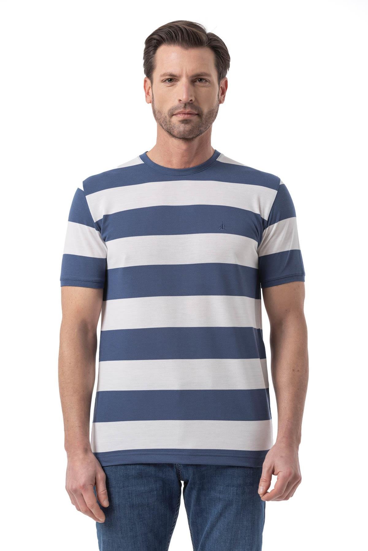 Dior Ringel Pique - Crew Neck