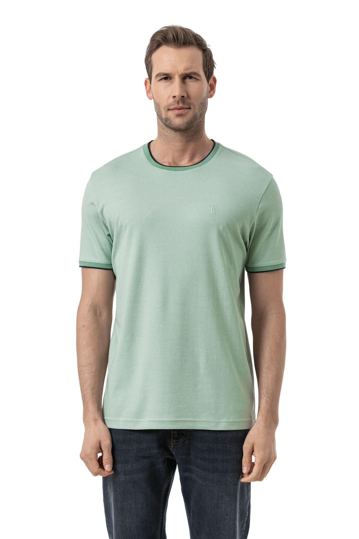 Cotton Slub Pique - Crew Neck