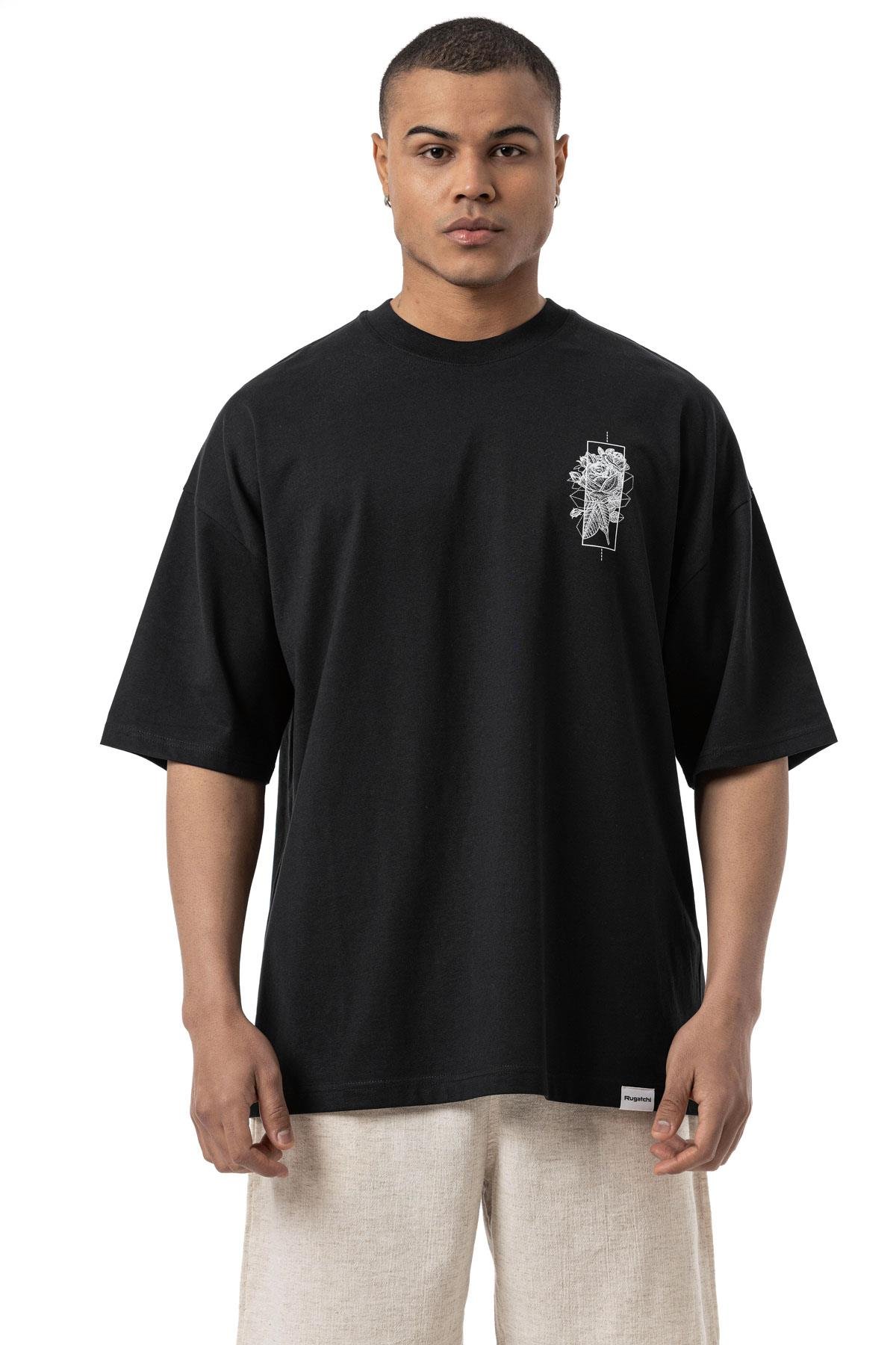 Oversize Printed Jersey - Crew Neck