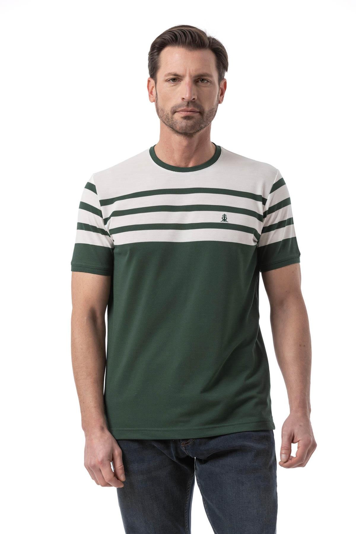 Dior Ringel Pique - Crew Neck