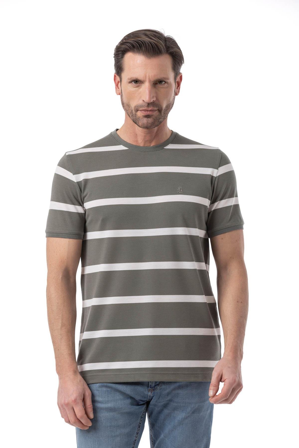 Dior Ringel Pique - Crew Neck