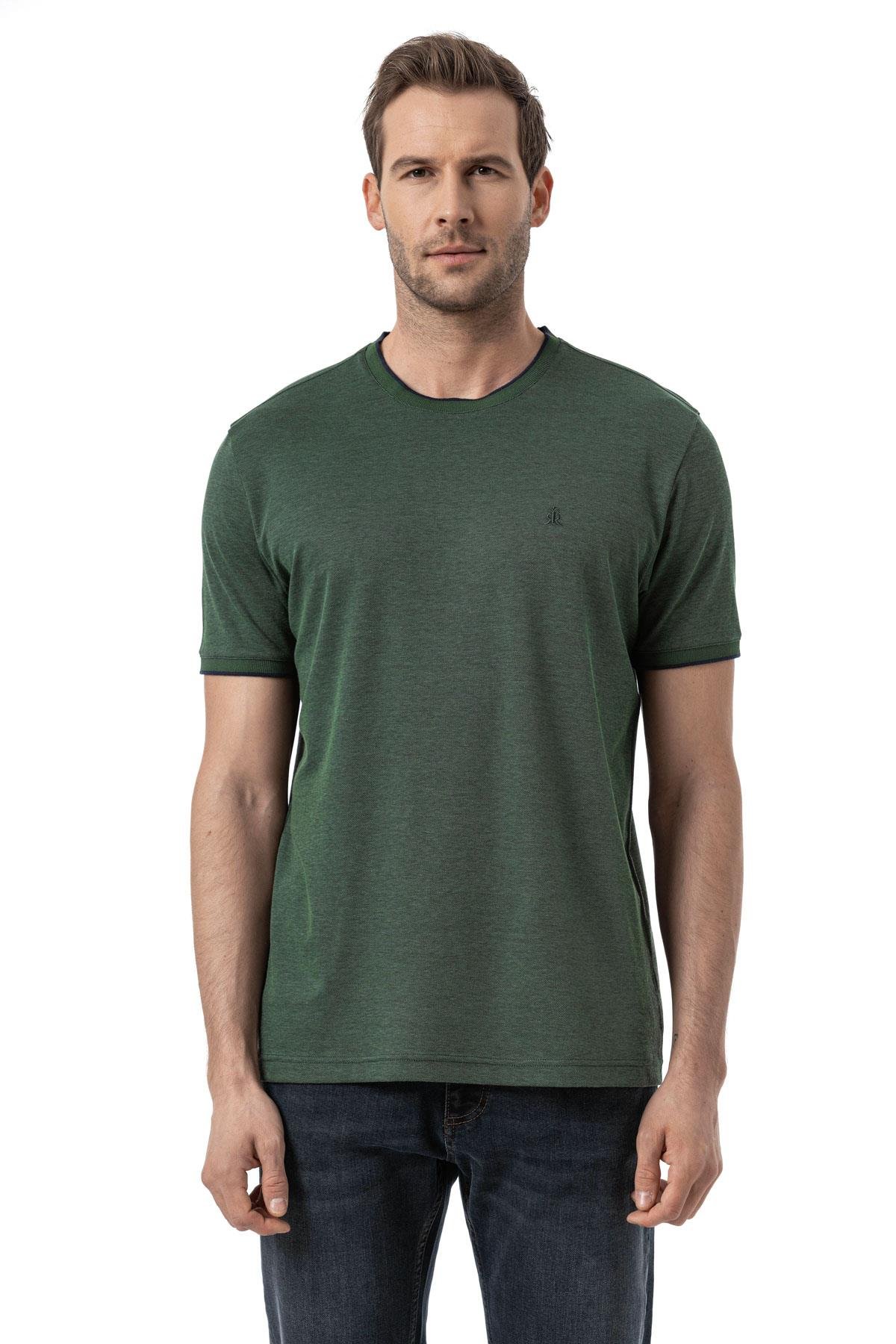 Cotton Slub Pique - Crew Neck