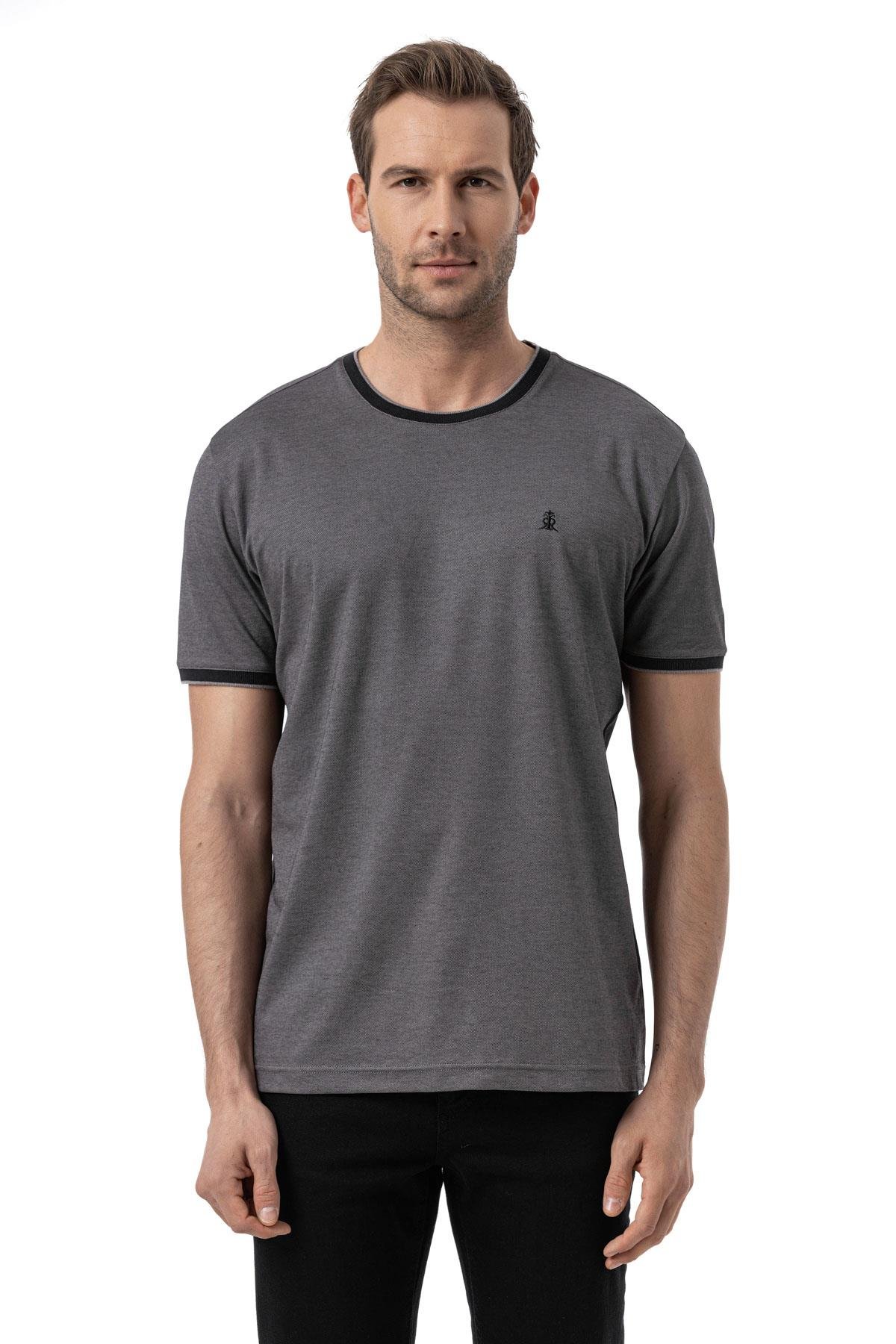 Cotton Slub Pique - Crew Neck